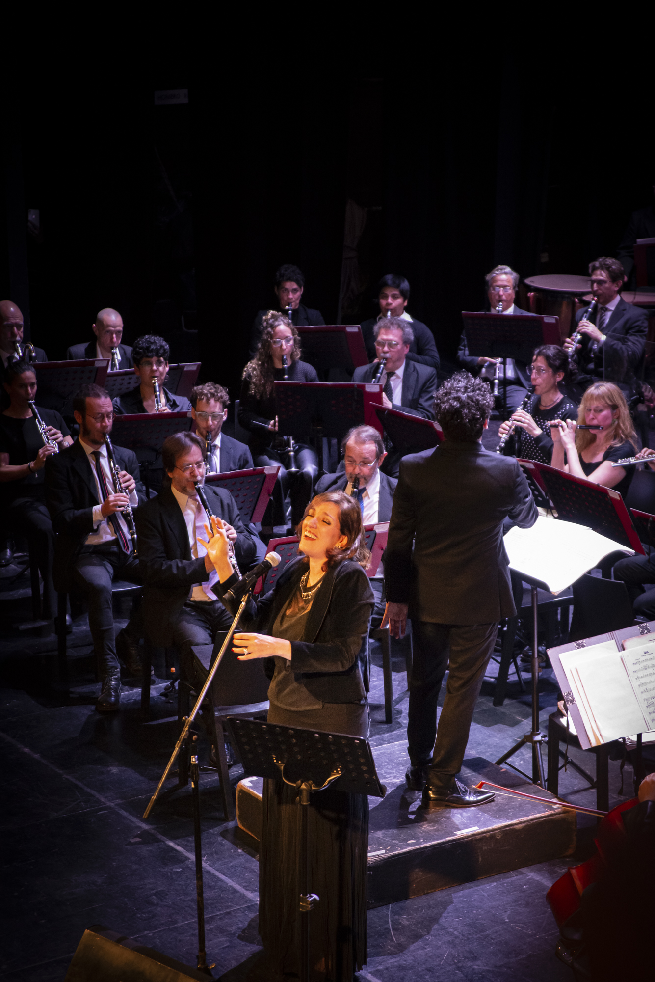 La Banda Sinfónica de la Ciudad junto a Ligia Piro en la Usina del Arte