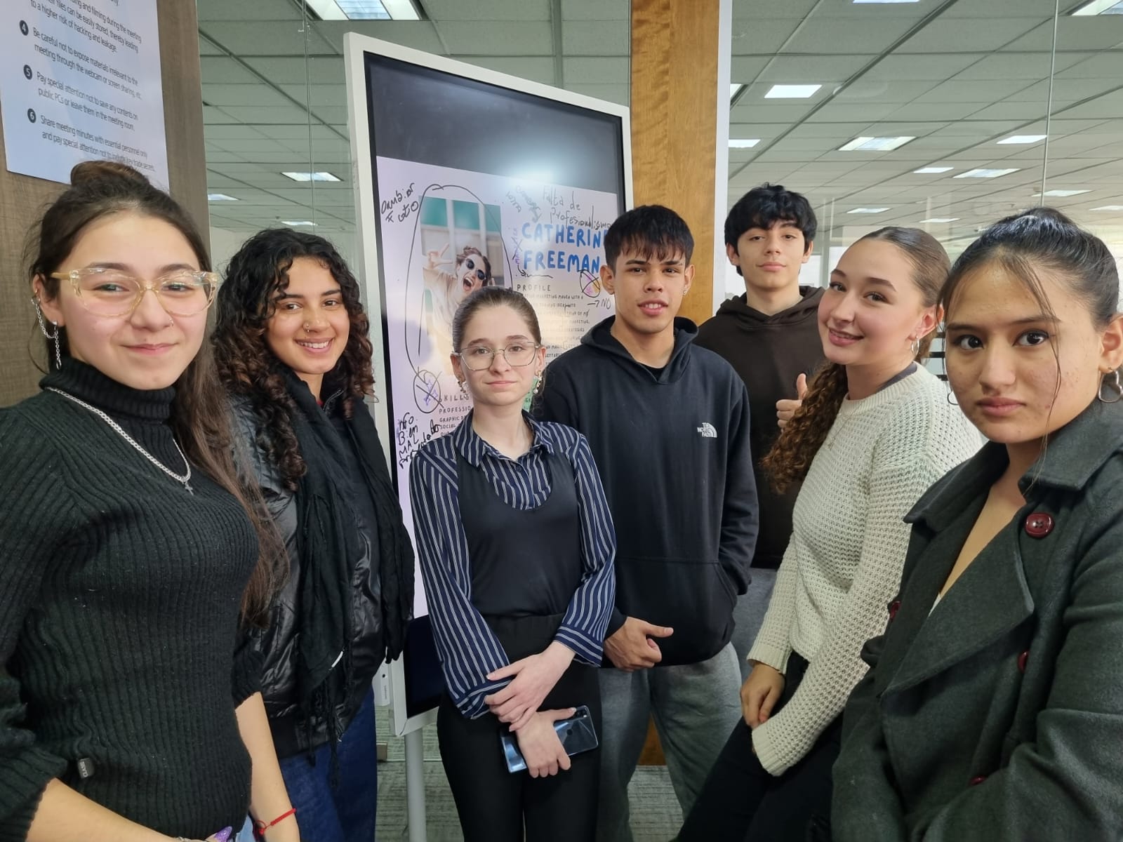 Comenzaron las prácticas de Vinculación con el Futuro en Samsung