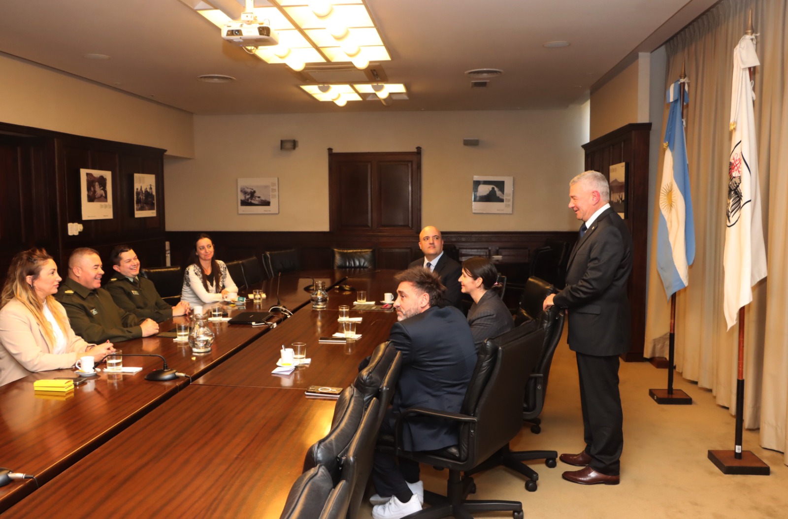 Avanza la cooperación internacional en Seguridad con Colombia