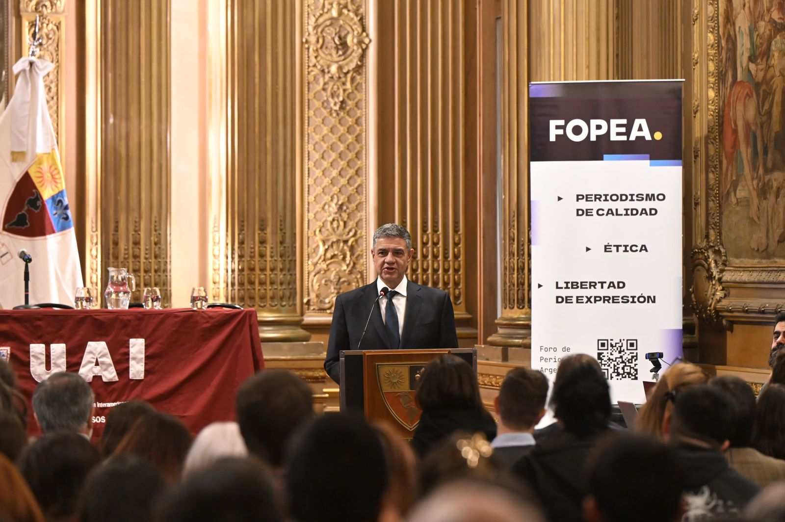 Jorge Macri en FOPEA: “Estamos siendo testigos de un hostigamiento constante hacia el periodismo”