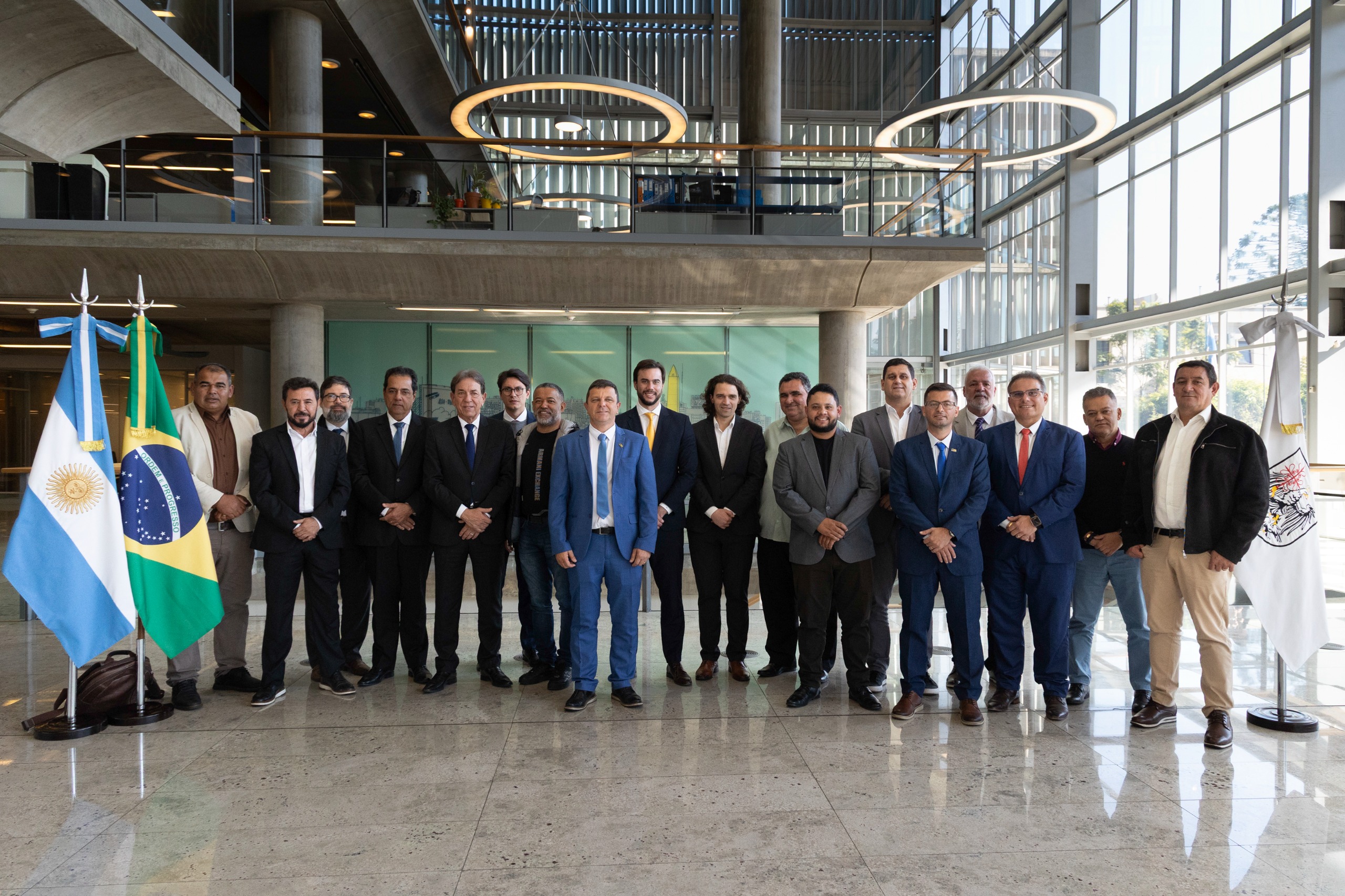 Buenos Aires recibió una delegación de alcaldes del Estado de Minas Gerais de la República de Brasil