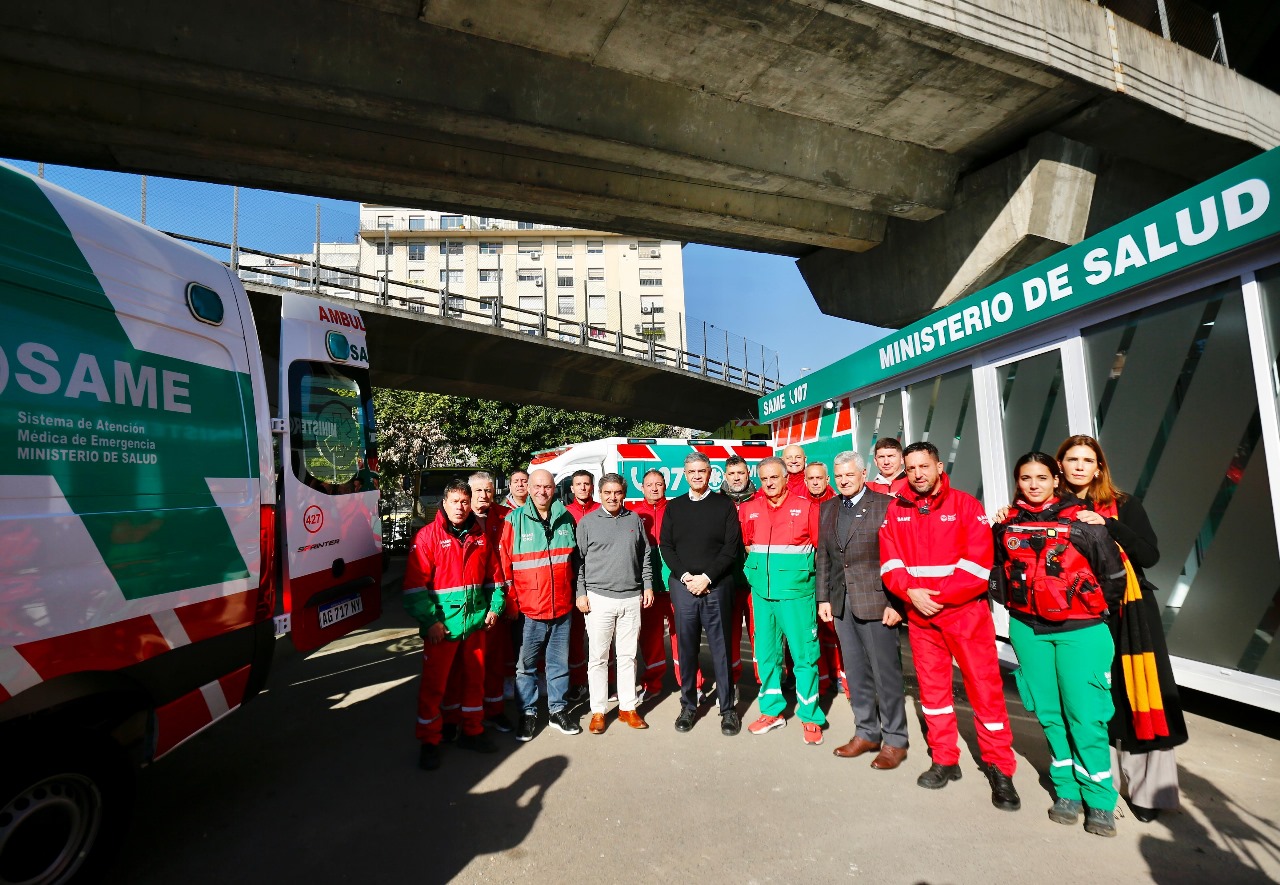 El SAME amplía su servicio con una nueva base operativa en un punto clave de la Ciudad