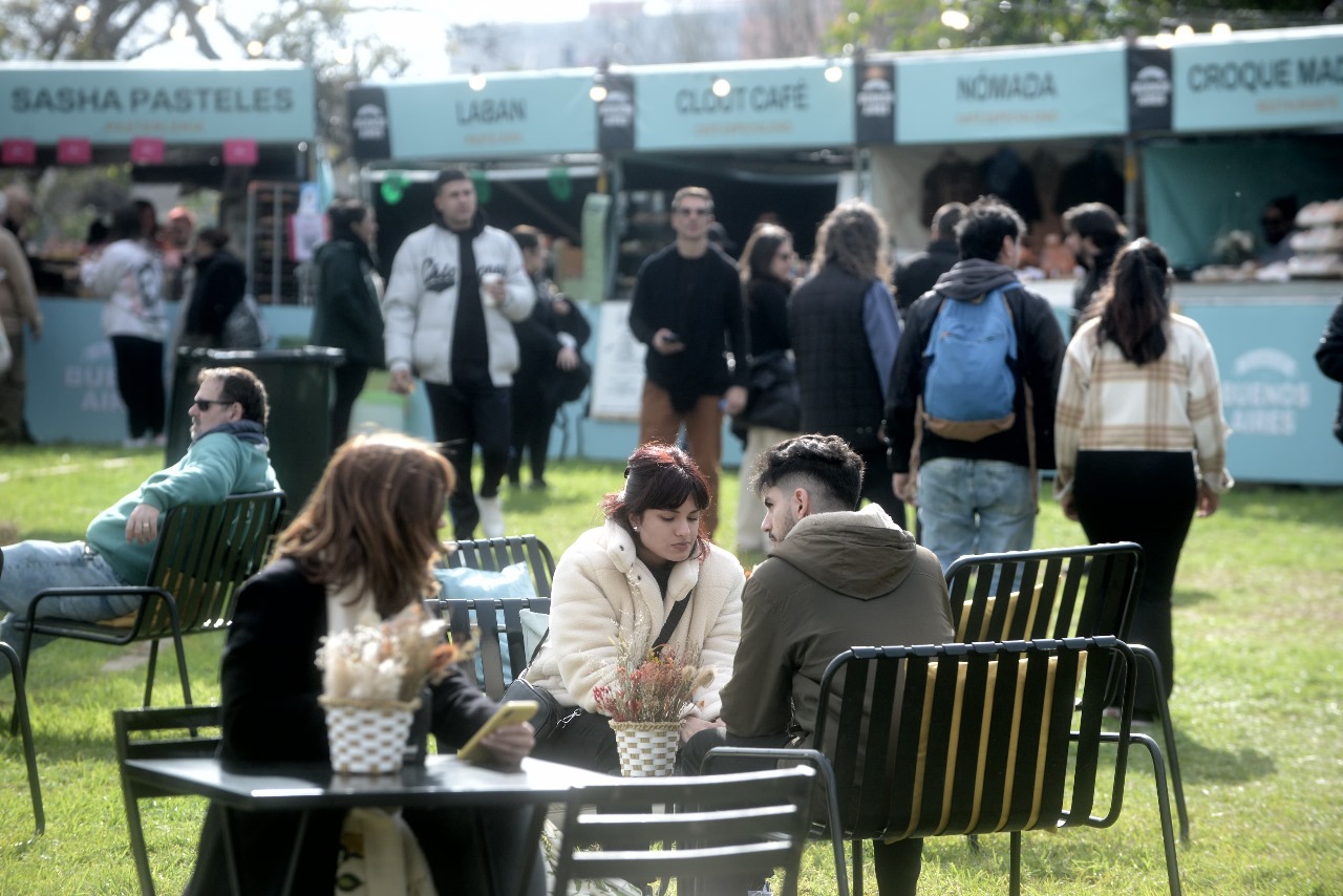 Una multitud disfrutó Sabor a Buenos Aires, la feria de comidas más importante del año que sigue hasta este domingo