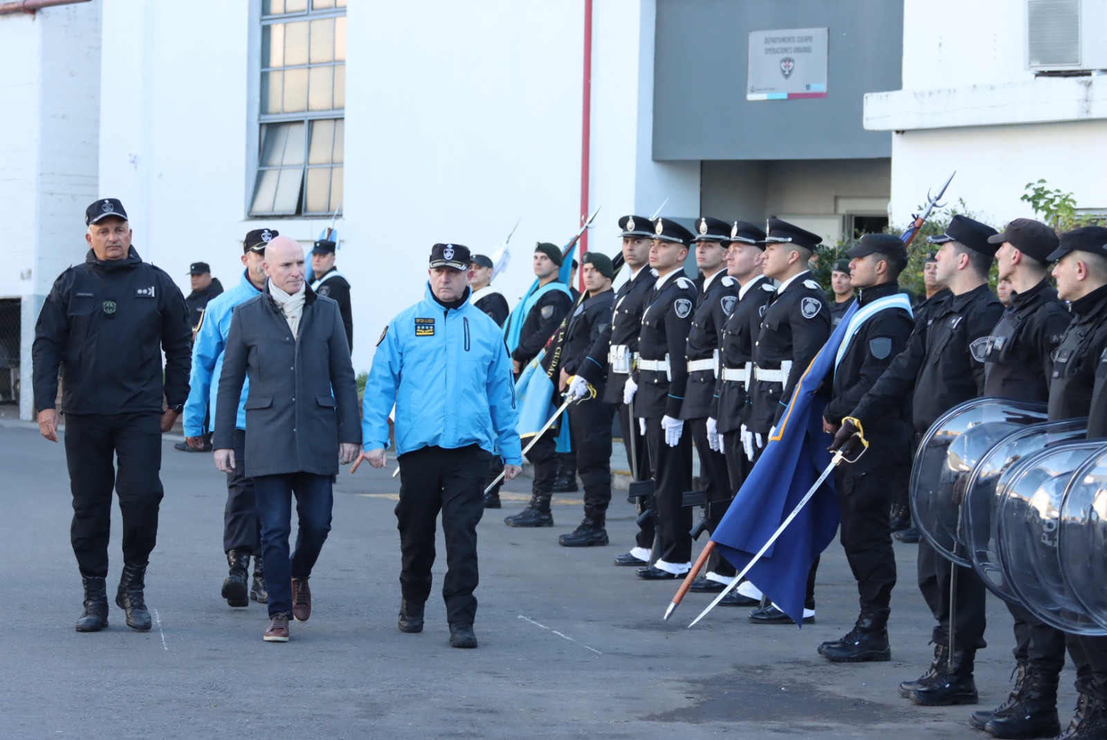 Noveno aniversario del Departamento Operaciones Urbanas de Contención
