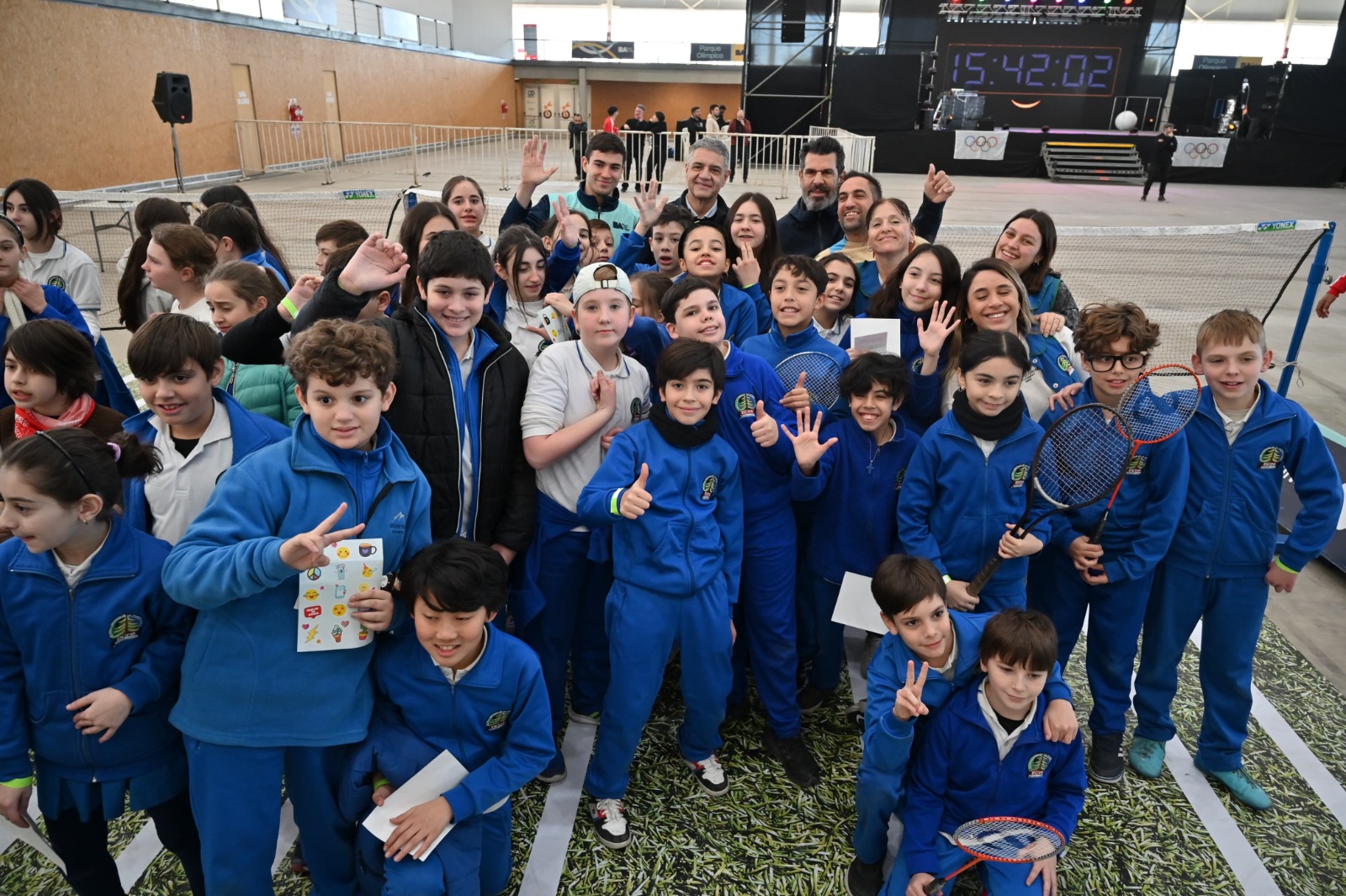 Jorge Macri celebró el Día Olímpico junto a alumnos de escuelas porteñas 