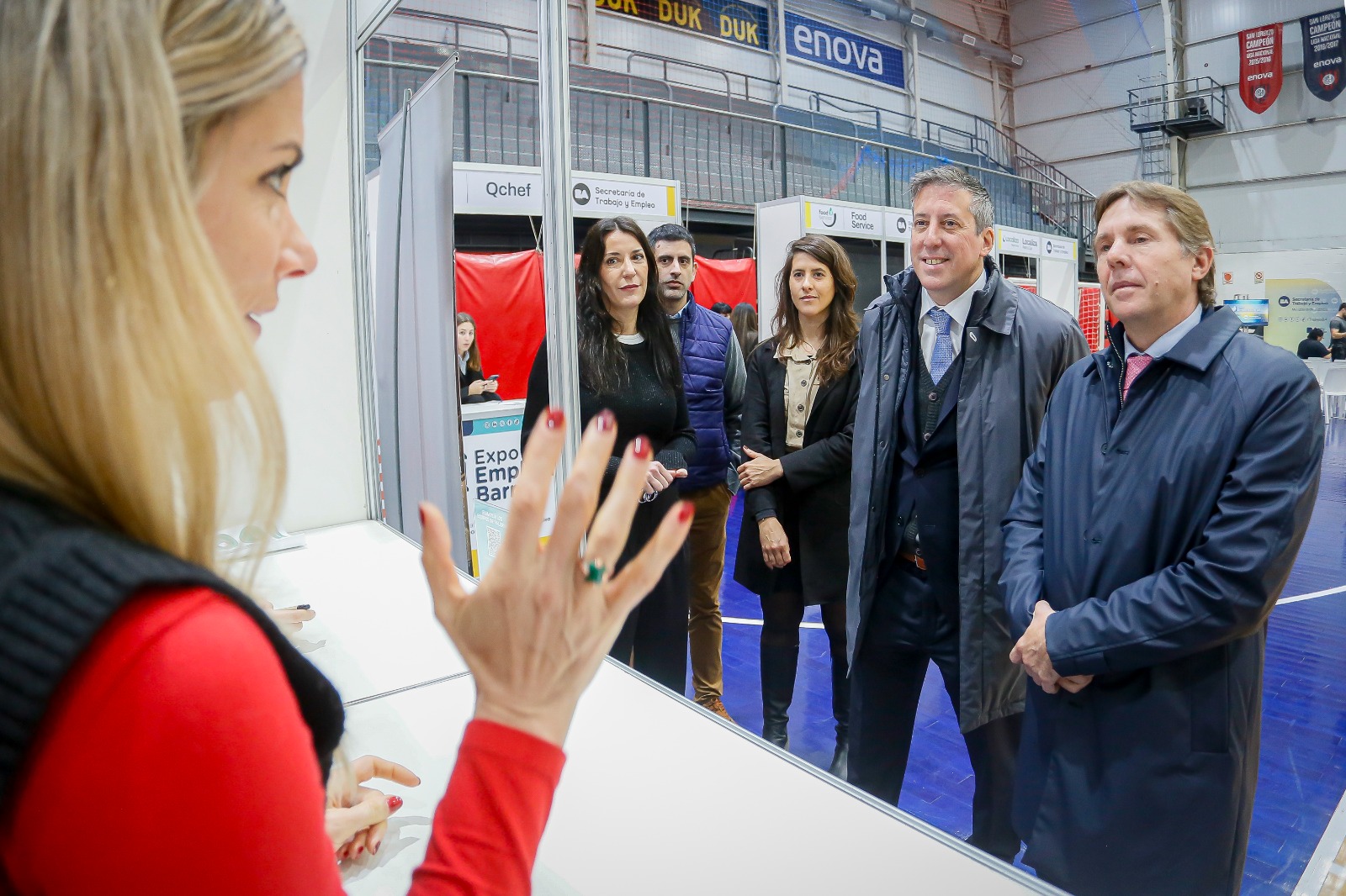 Más de 620 Personas participaron hoy de Expo Empleo Barrial en Boedo