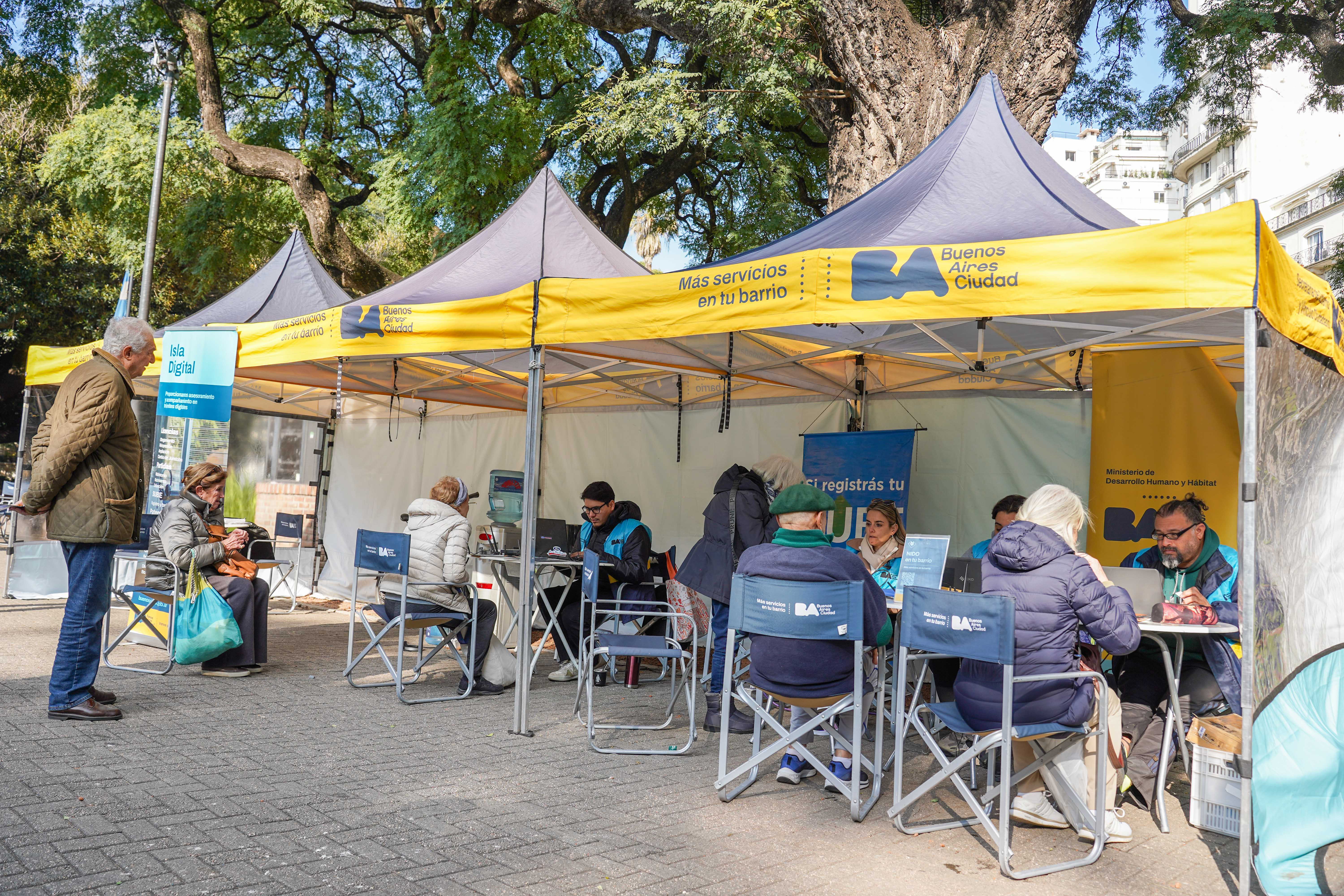 Más servicios en tu barrio llega a Parque Patricios, Parque Avellaneda y Recoleta 