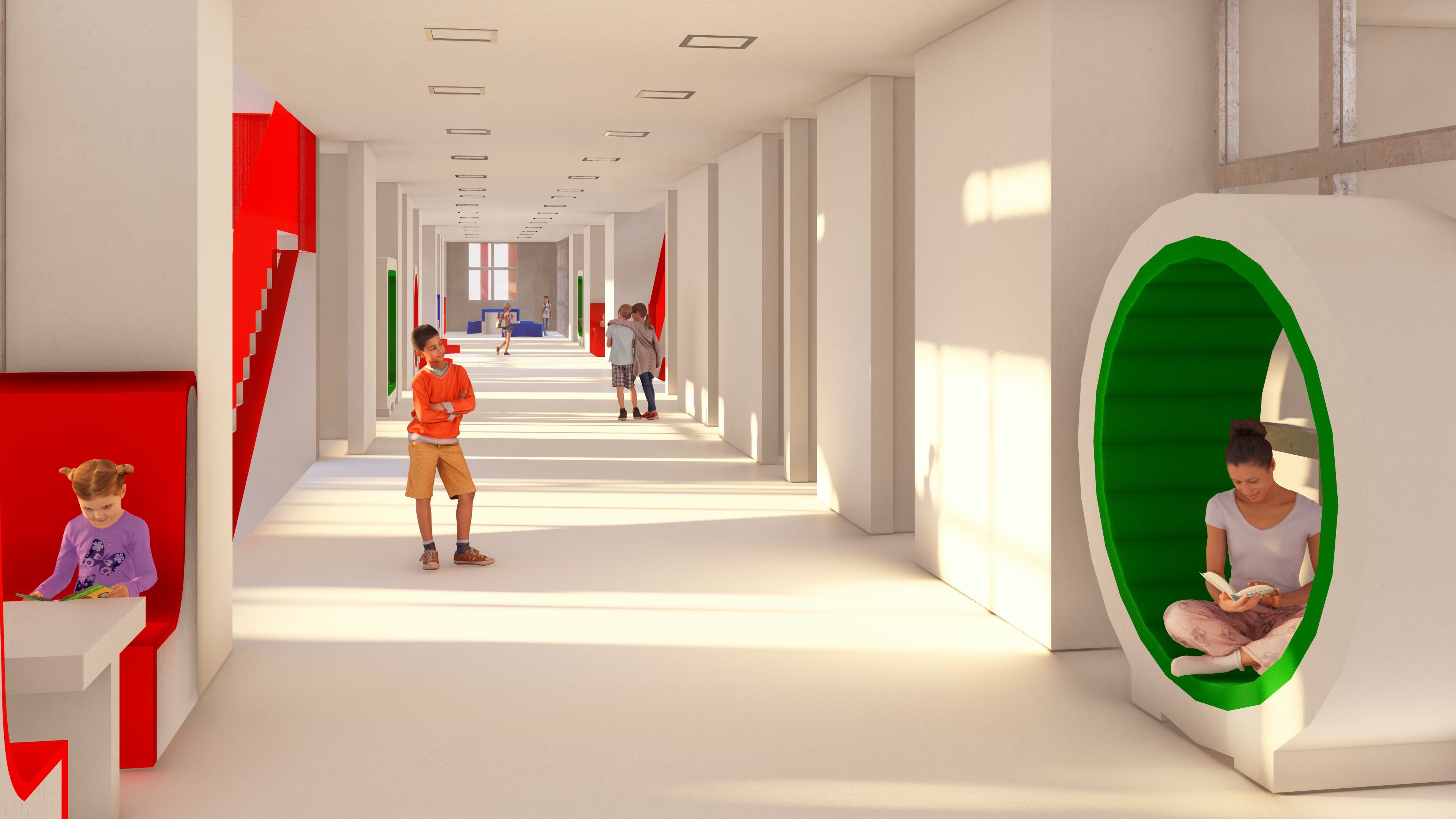 La nueva escuela de Estación Buenos Aires entra en su etapa final