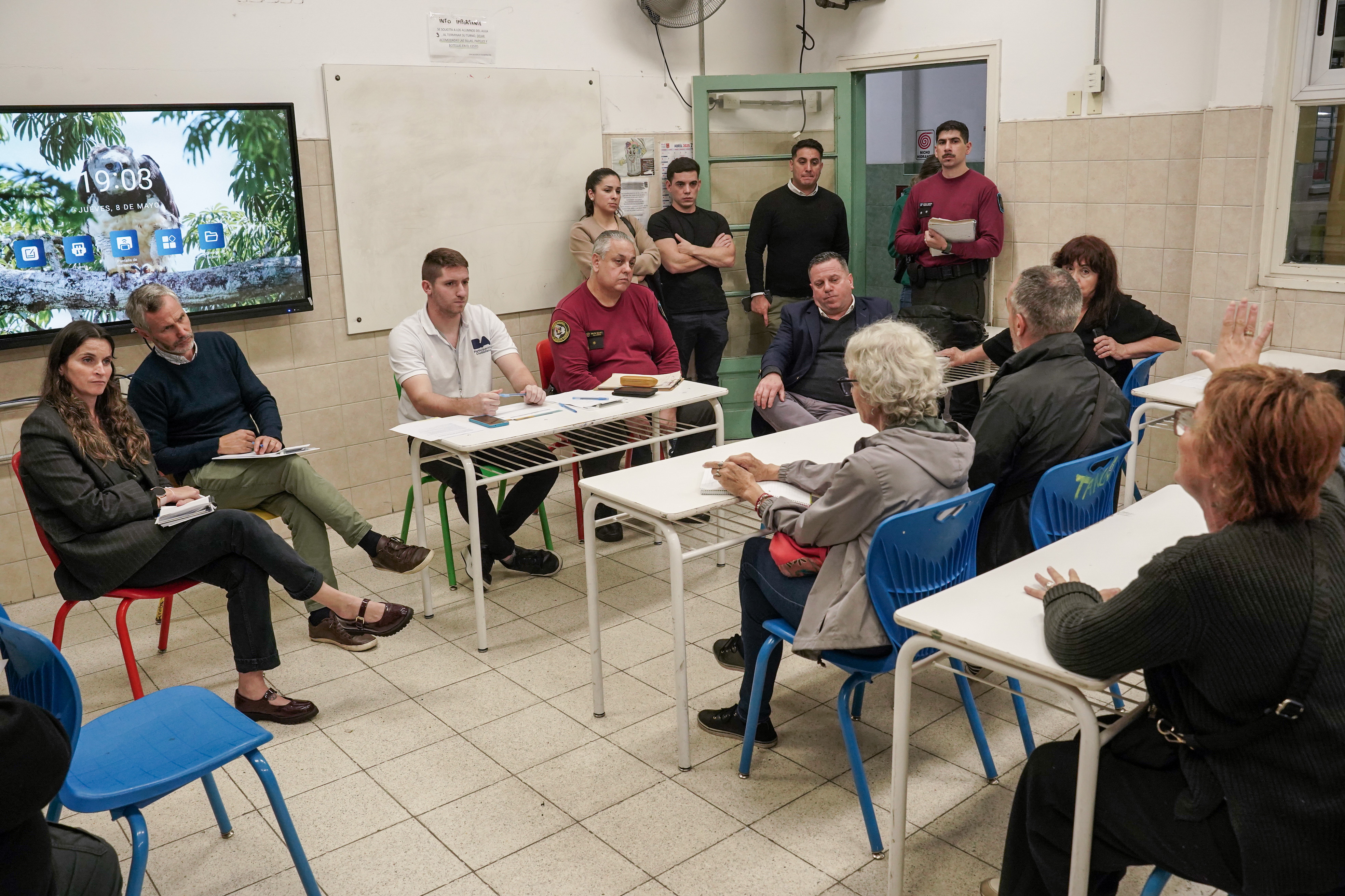 La Ciudad convoca para este jueves 16 nuevas reuniones entre vecinos, autoridades y comisarios para mejorar la seguridad en los barrios