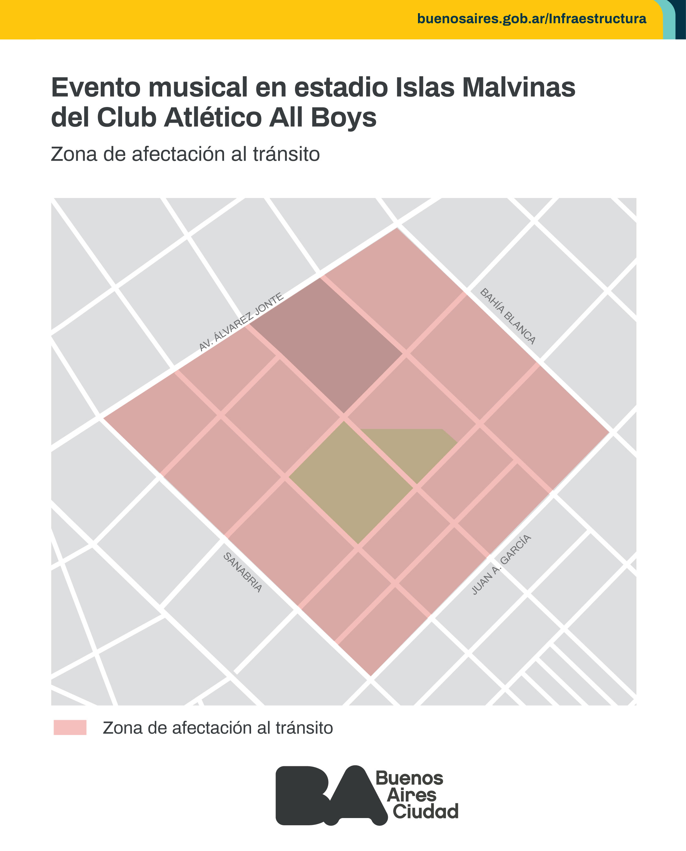 Evento en All Boys: conocé las afectaciones de tránsito de este fin de semana