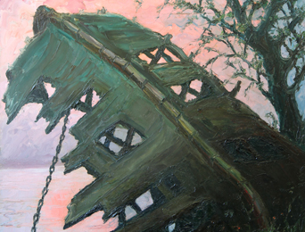 Clavado en el Riachuelo. La obra del mes de septiembre