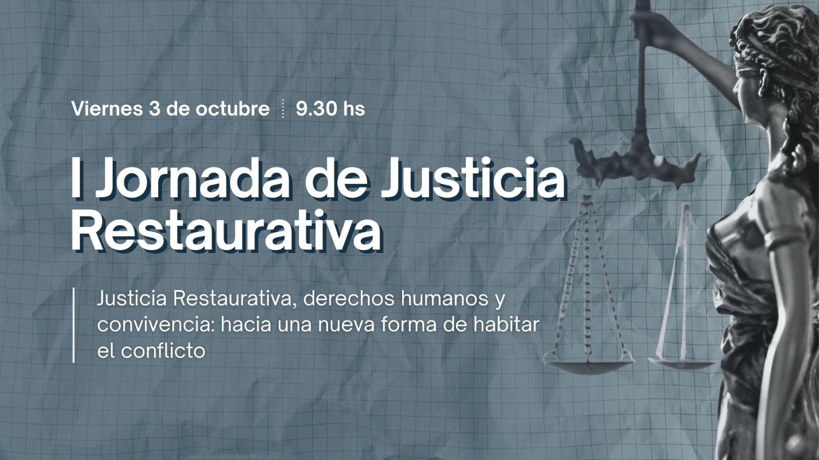 Justicia Restaurativa, derechos humanos, convivencia: la Ciudad invita a un encuentro para pensar nuevas formas de abordar los conflictos.