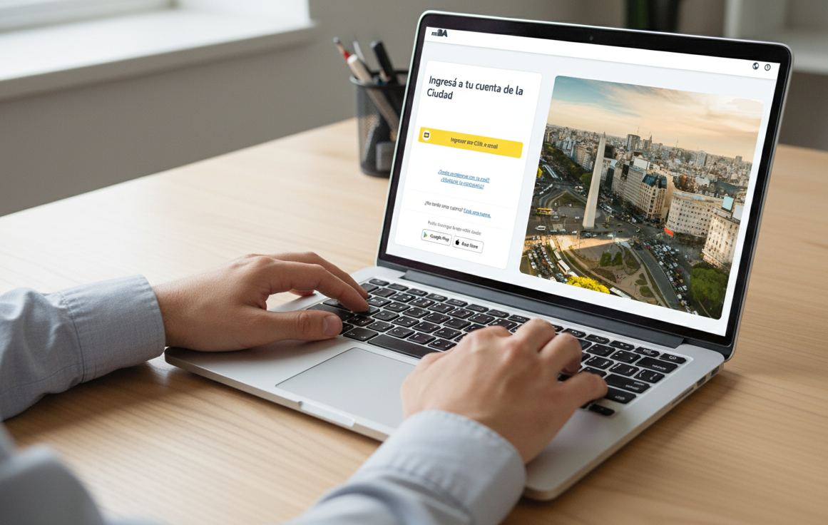 Desde el 27 de octubre, los trámites de AGIP se realizarán con cuenta miBA