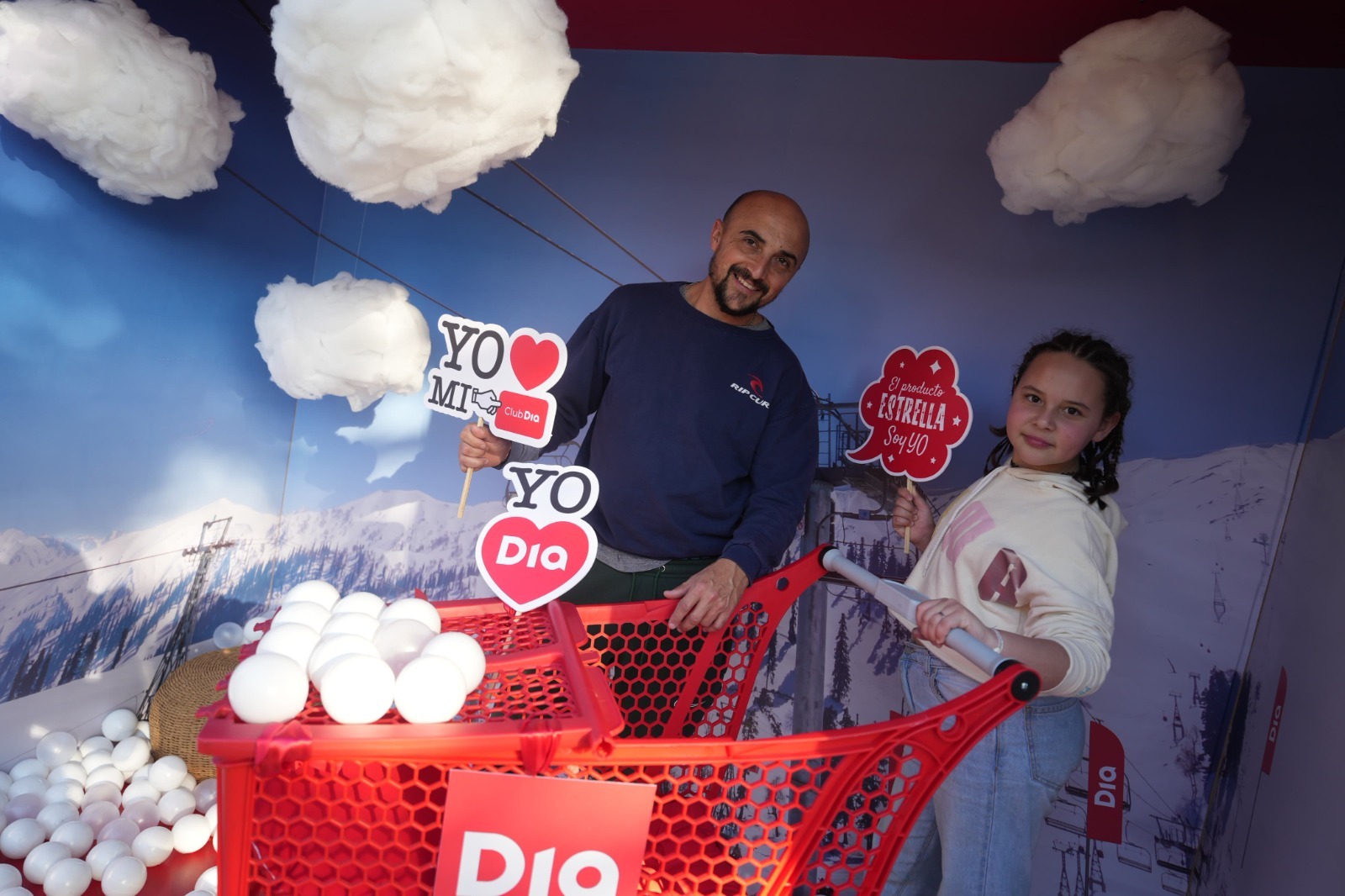 Biggy, Día, Granix y otras marcas acompañaron el Parque de Invierno