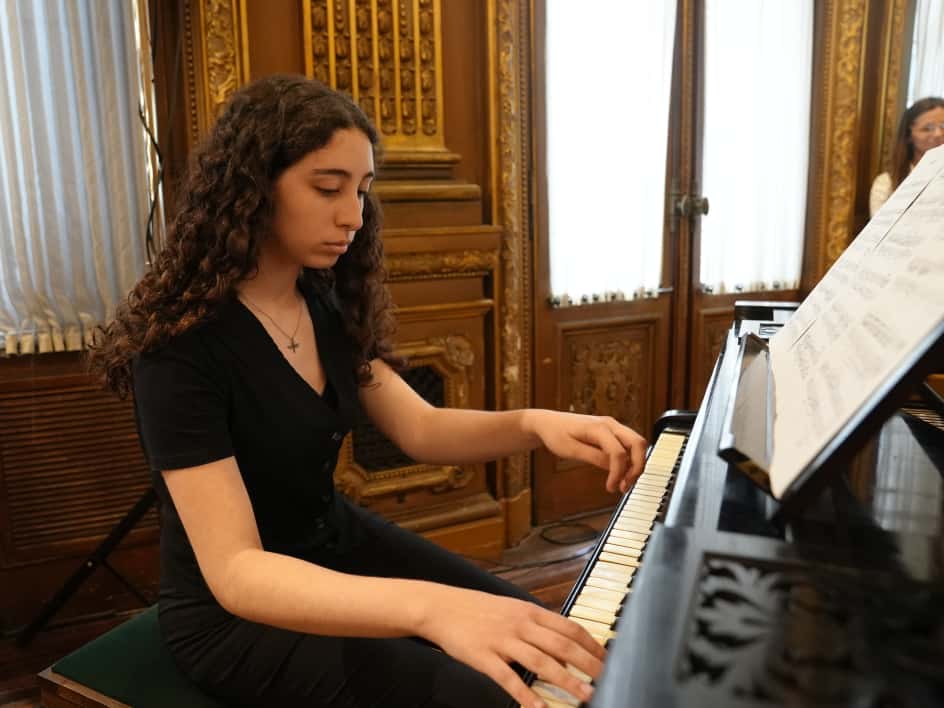 Concierto de pianistas del Conservatorio Astor Piazzolla en Casa de la Cultura 