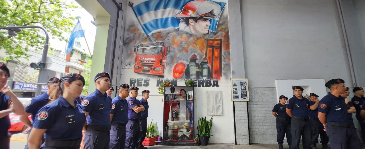 La Estación de Bomberos de Belgrano “Ariel Gastón Vázquez” celebró sus 120 años al servicio de los vecinos