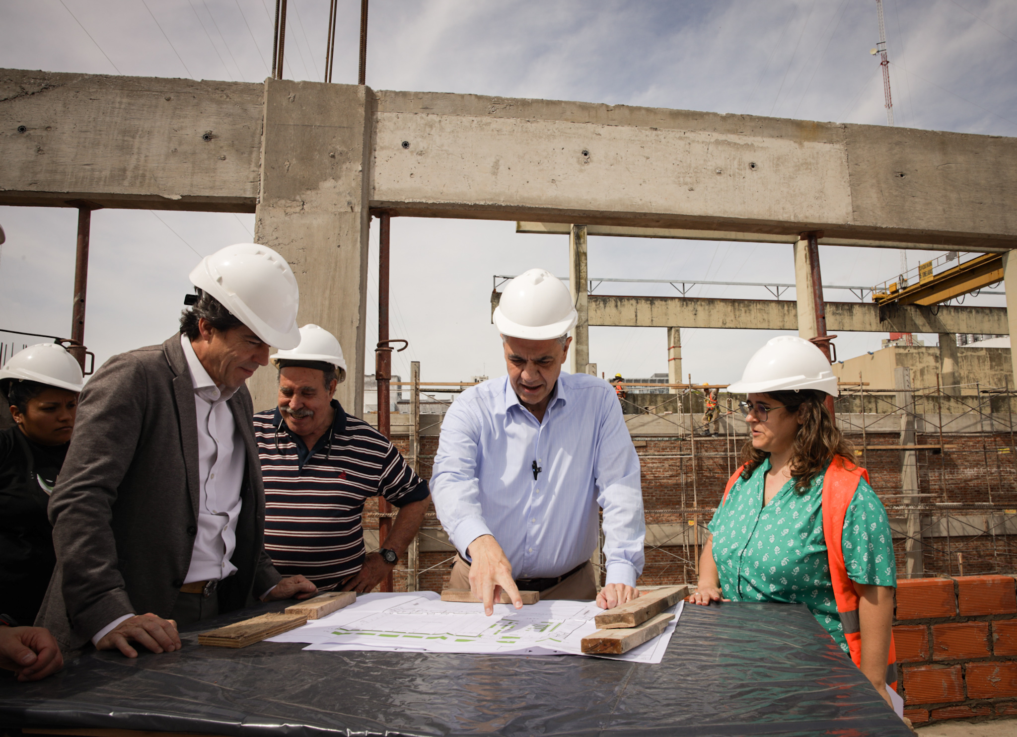 Avanza la construcción de un nuevo Polideportivo en Chacarita