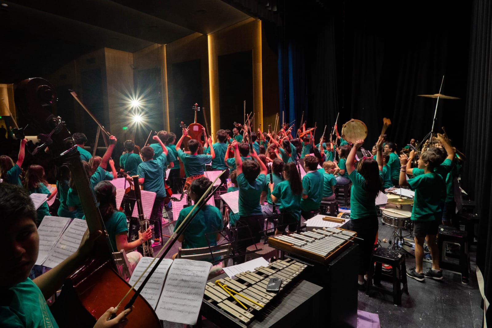 El Saavedra le pone música al barrio: Orquesta Infanto-Juvenil de Vicente López