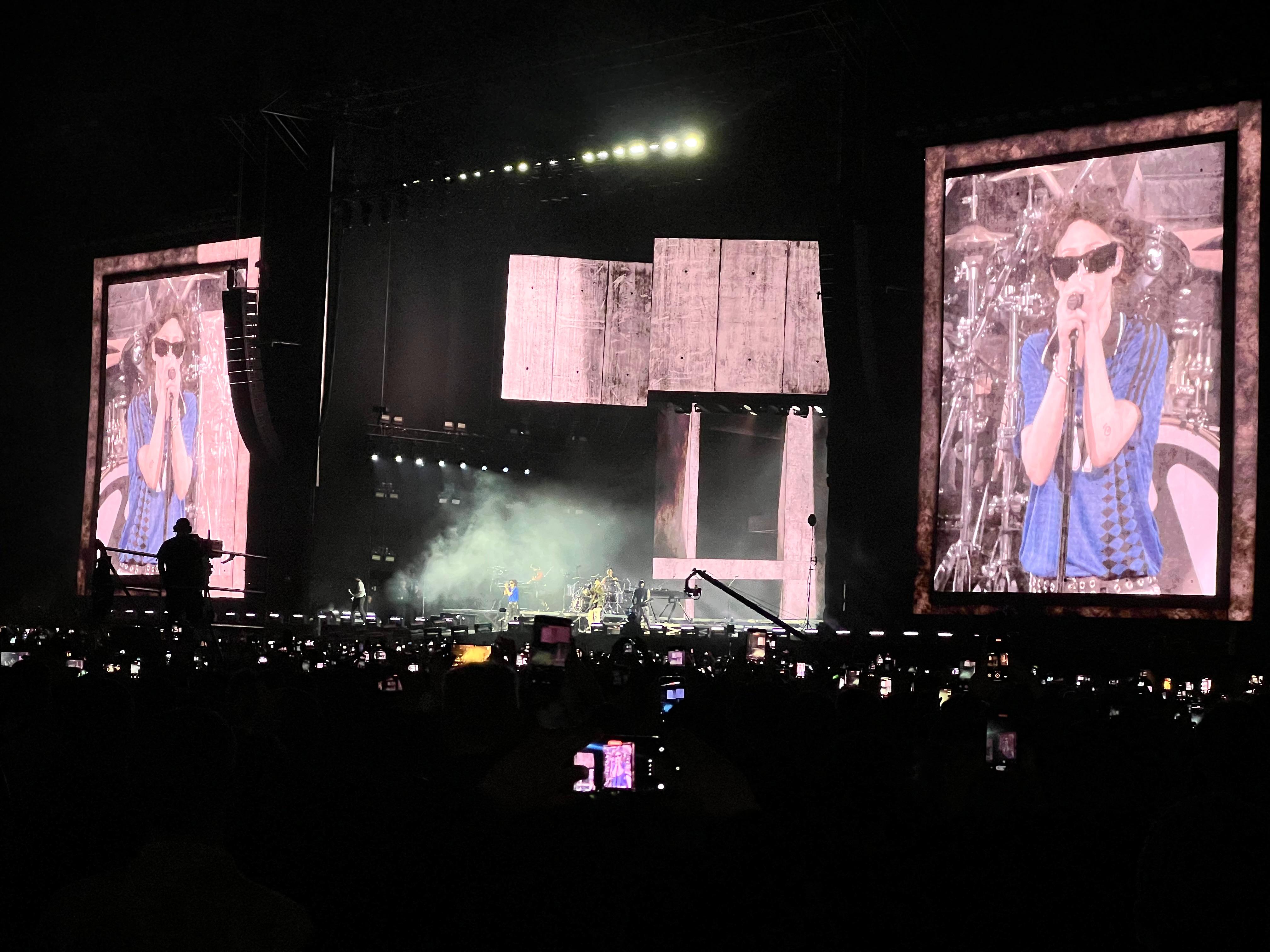 Linkin Park vivió una noche especial con su público en el Parque de la Ciudad