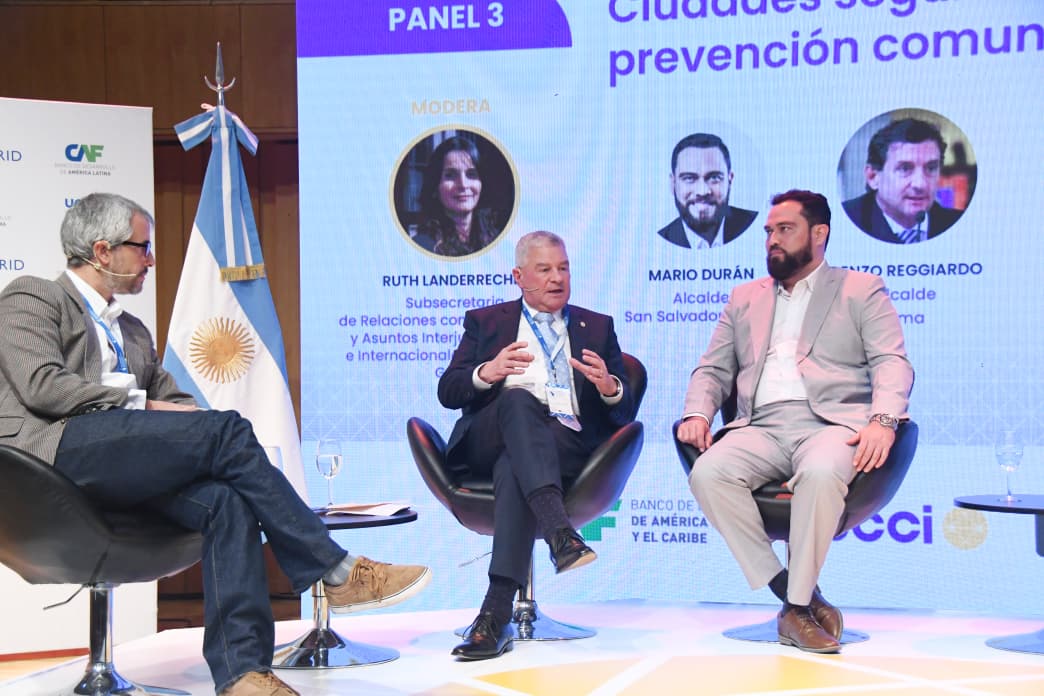Horacio Giménez disertó en el Foro de Ciudades Iberoamericanas sobre “Ciudades seguras y prevención comunitaria del delito”