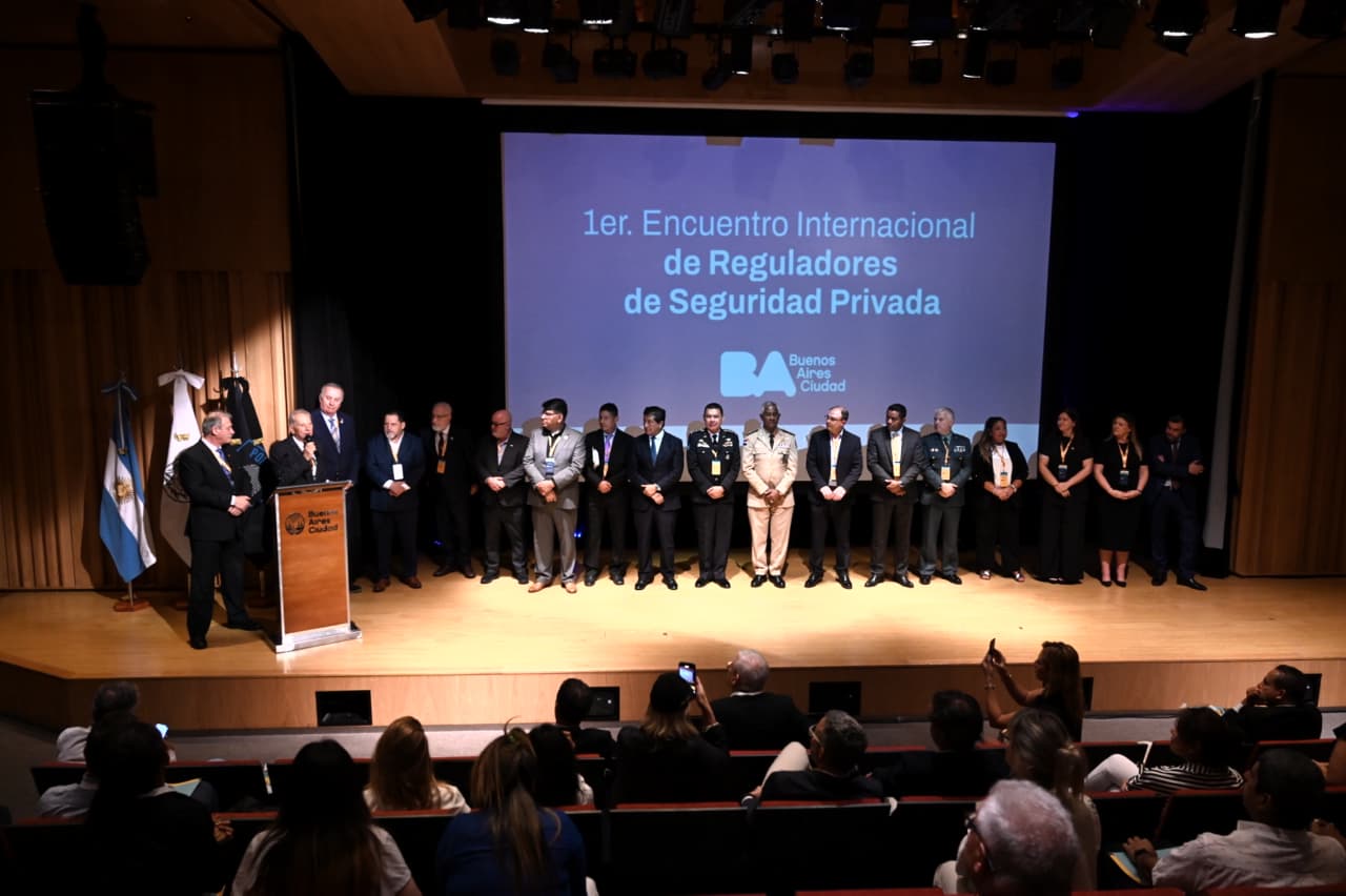El Ministerio de Seguridad realizó el 1er Encuentro Internacional de Reguladores de Seguridad Privada