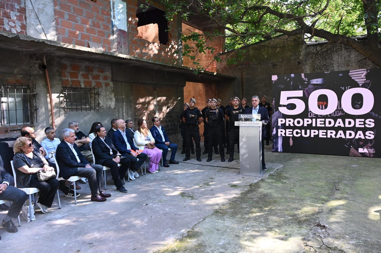 La Ciudad recuperó 500 propiedades usurpadas