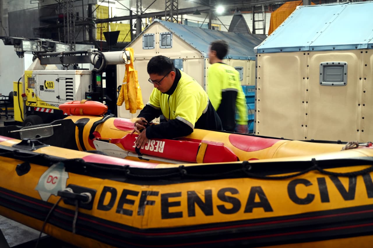 La Ciudad conmemoró el Día Nacional de la Defensa Civil