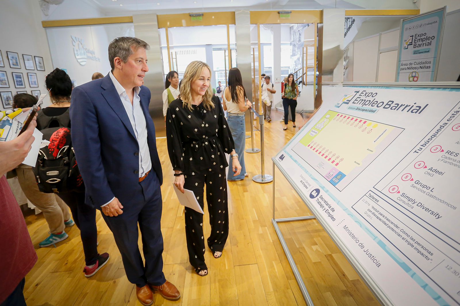 Expo Empleo Barrial: una oportunidad para las personas con discapacidad