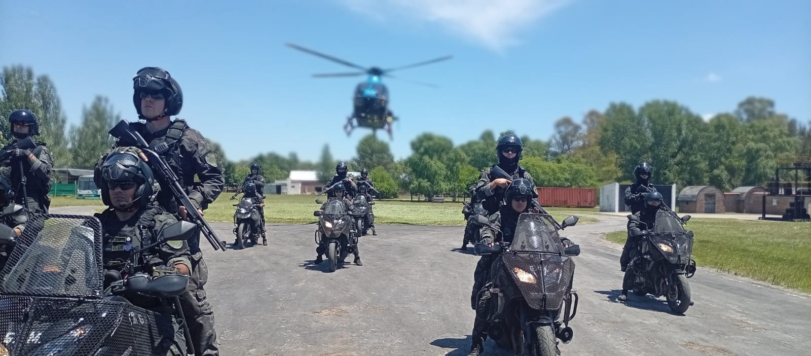 Finalizó el noveno curso de Operaciones Motorizadas de la Policía de la Ciudad: hubo 57 participantes con presencia internacional