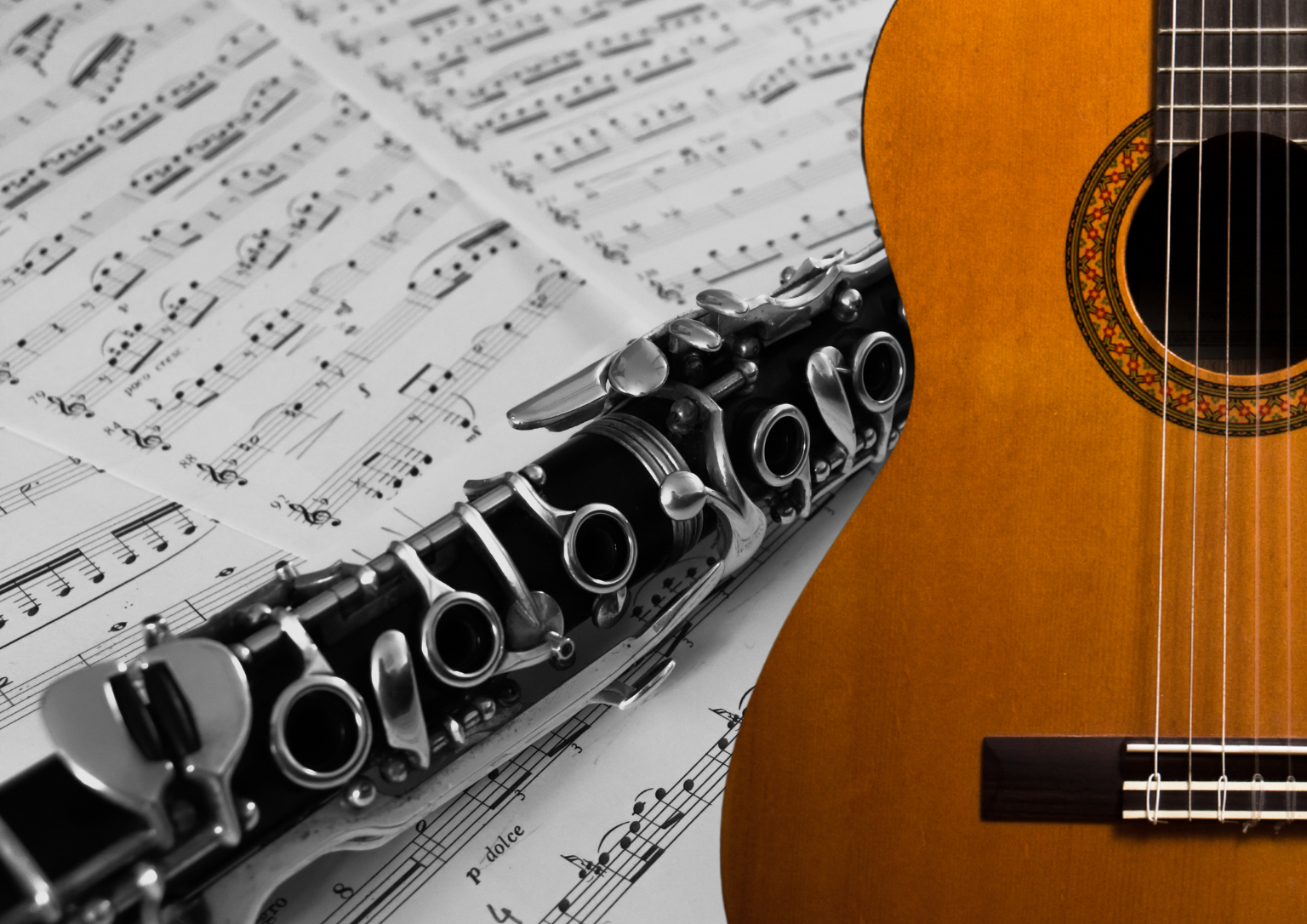 Te invitamos a conciertos de graduación en el Piazzolla: guitarra y clarinete