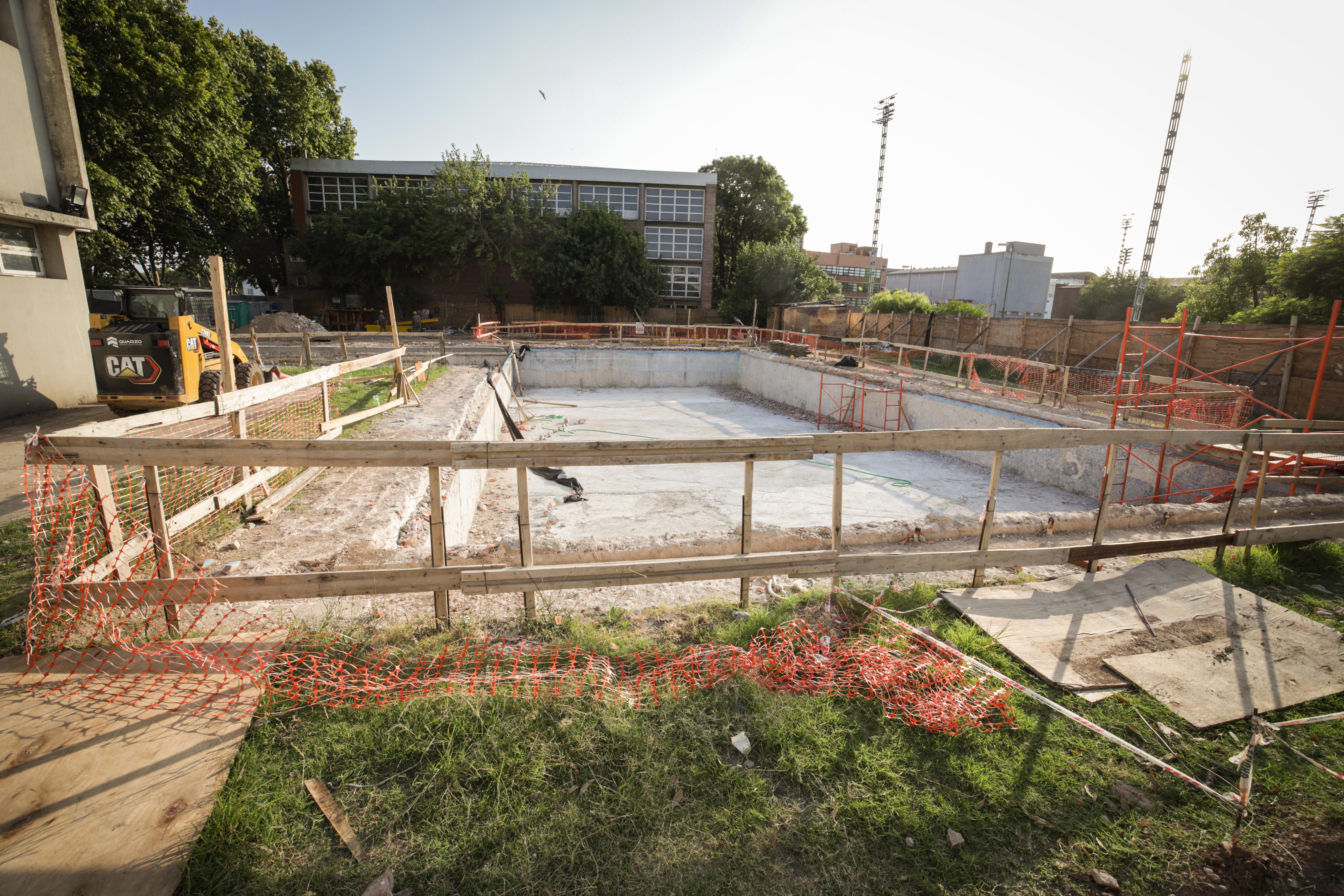 Obra clave en el Instituto Superior de Educación Física N.° 1 “Dr. Enrique Romero Brest”: regreso de la pileta
