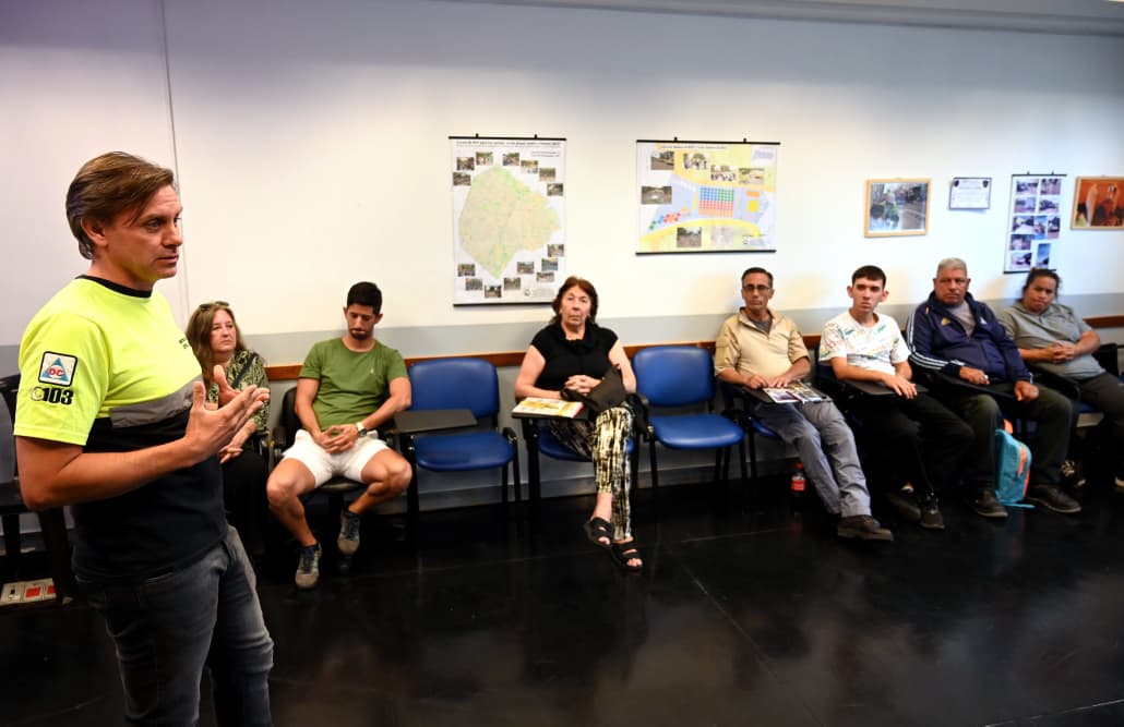 Capacitación a vecinos en prevención de incendios y seguridad en el hogar