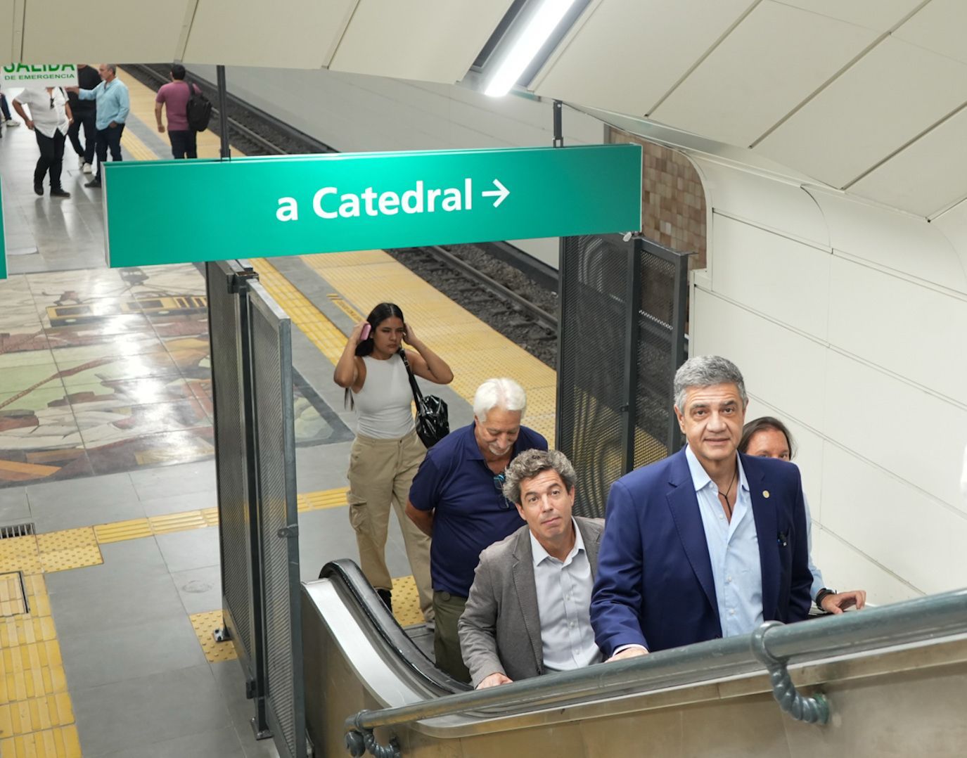 Ya se renovaron 17 estaciones de subte: reabrió Plaza Italia y este miércoles estará en funcionamiento Uruguay