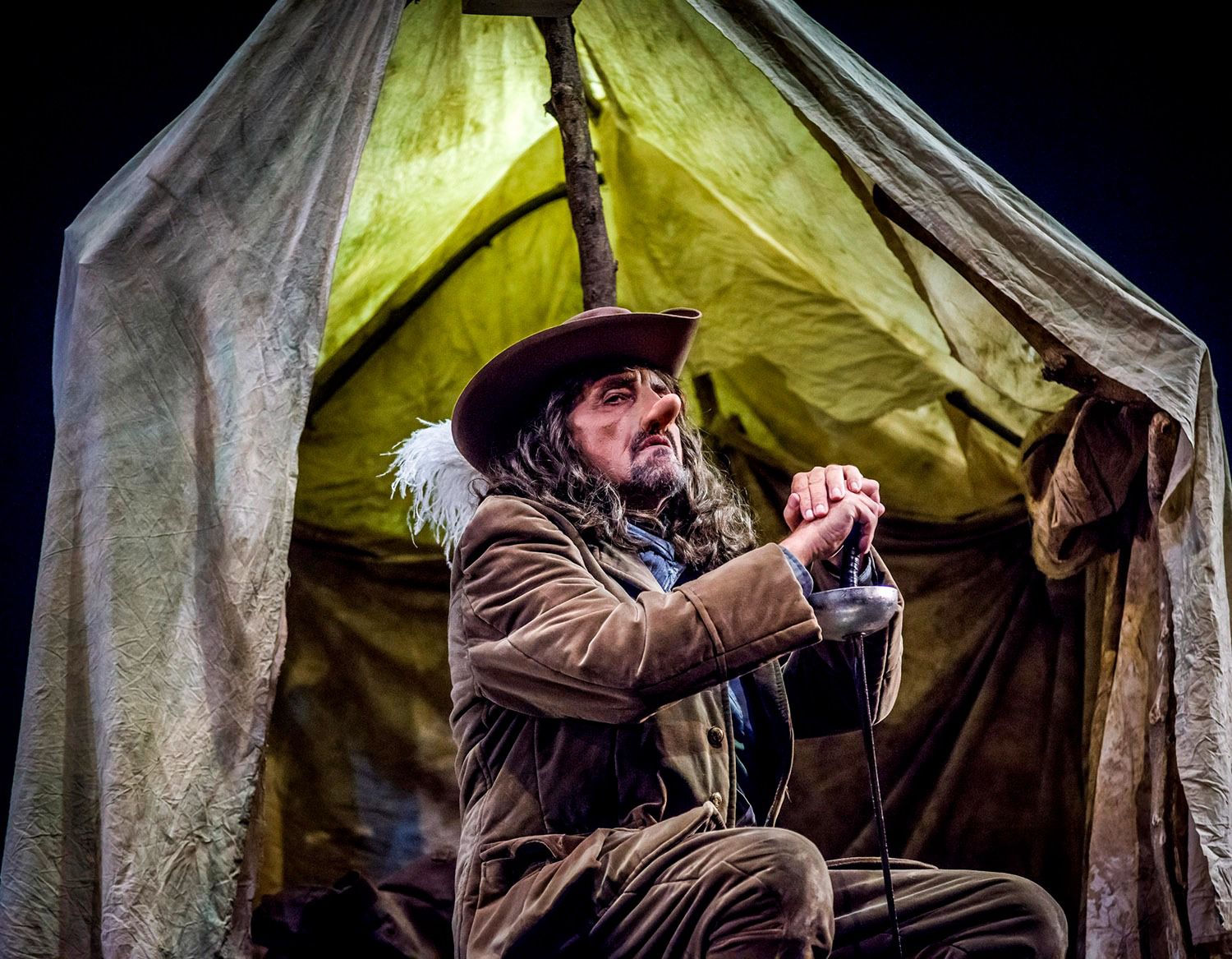 El Puma Goity y “Cyrano” se despiden al aire libre en el anfiteatro de Parque Centenario