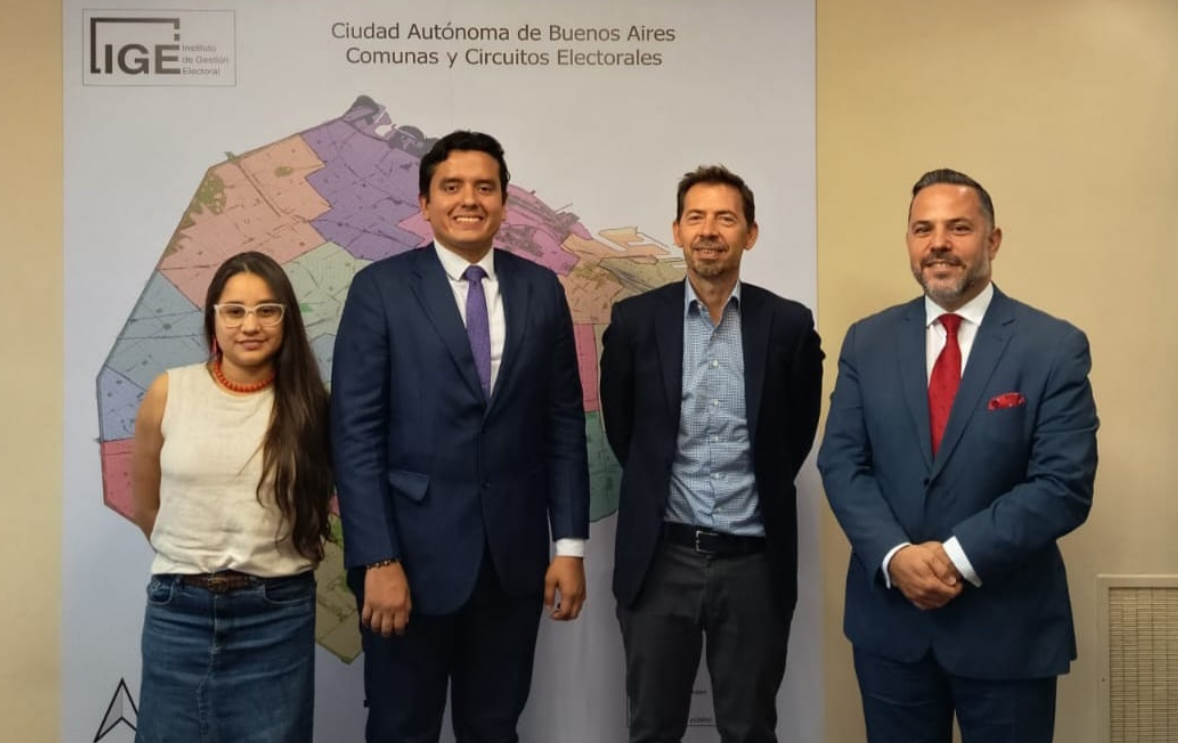 El Instituto de Gestión Electoral recibió a autoridades consulares de Colombia 