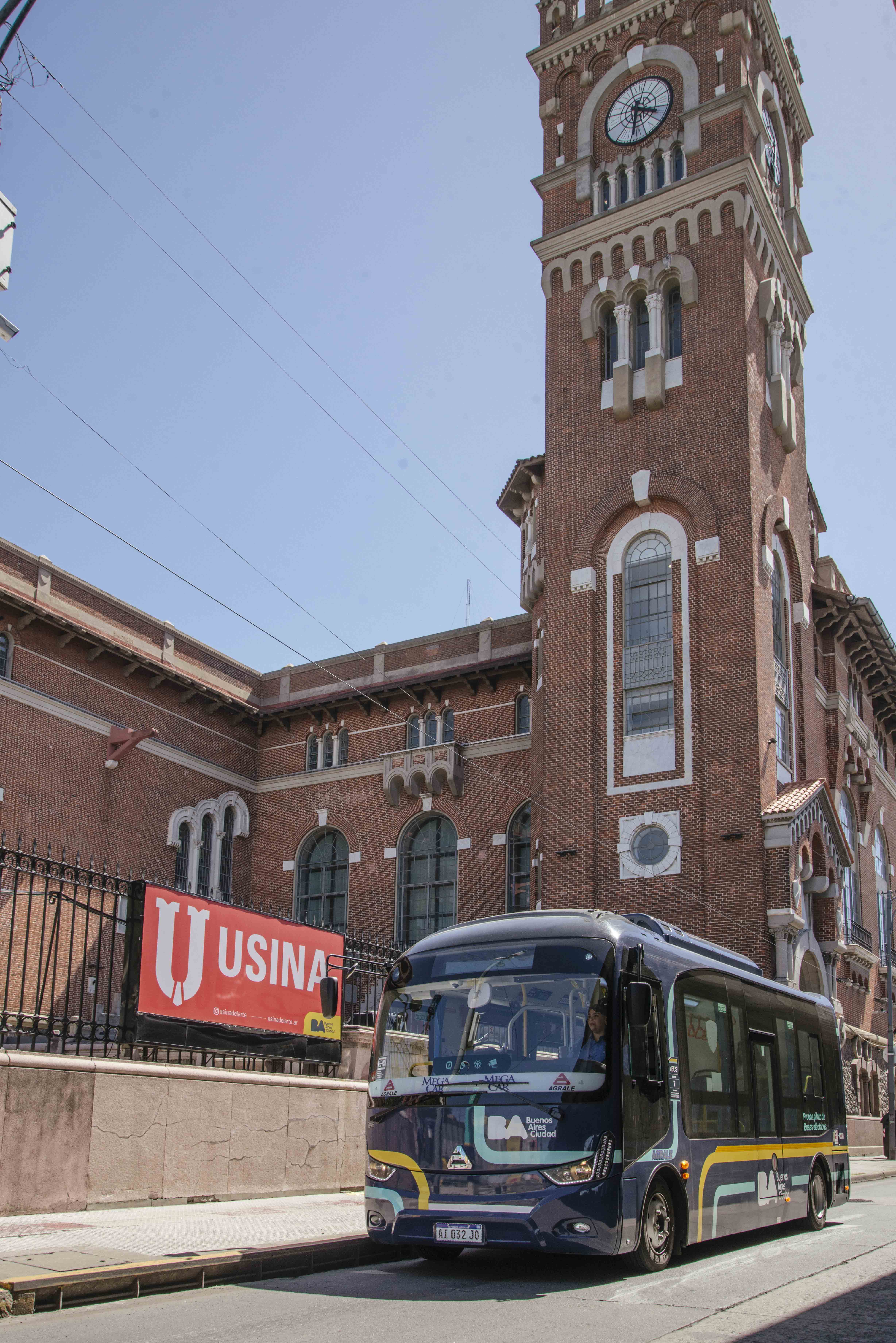 El bus eléctrico extiende su recorrido hasta la Usina del Arte