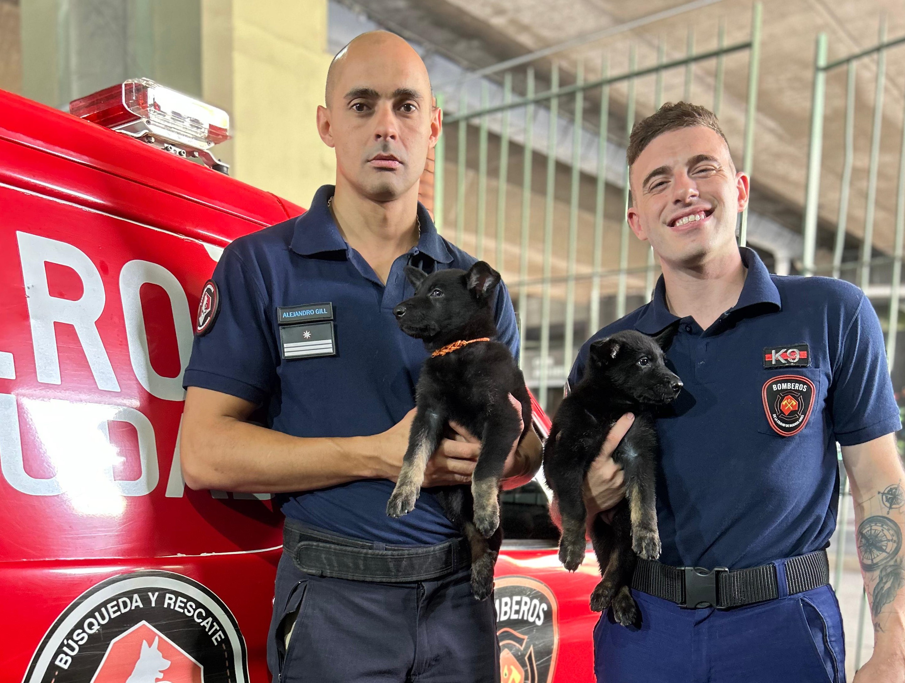  La Unidad de Búsqueda y Rescate K9 de los Bomberos de la Ciudad amplía su staff canino con una nueva especialidad