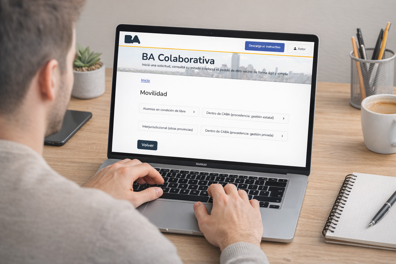 Ahora el trámite de movilidad para nivel secundario se realiza a través de BA Colaborativa