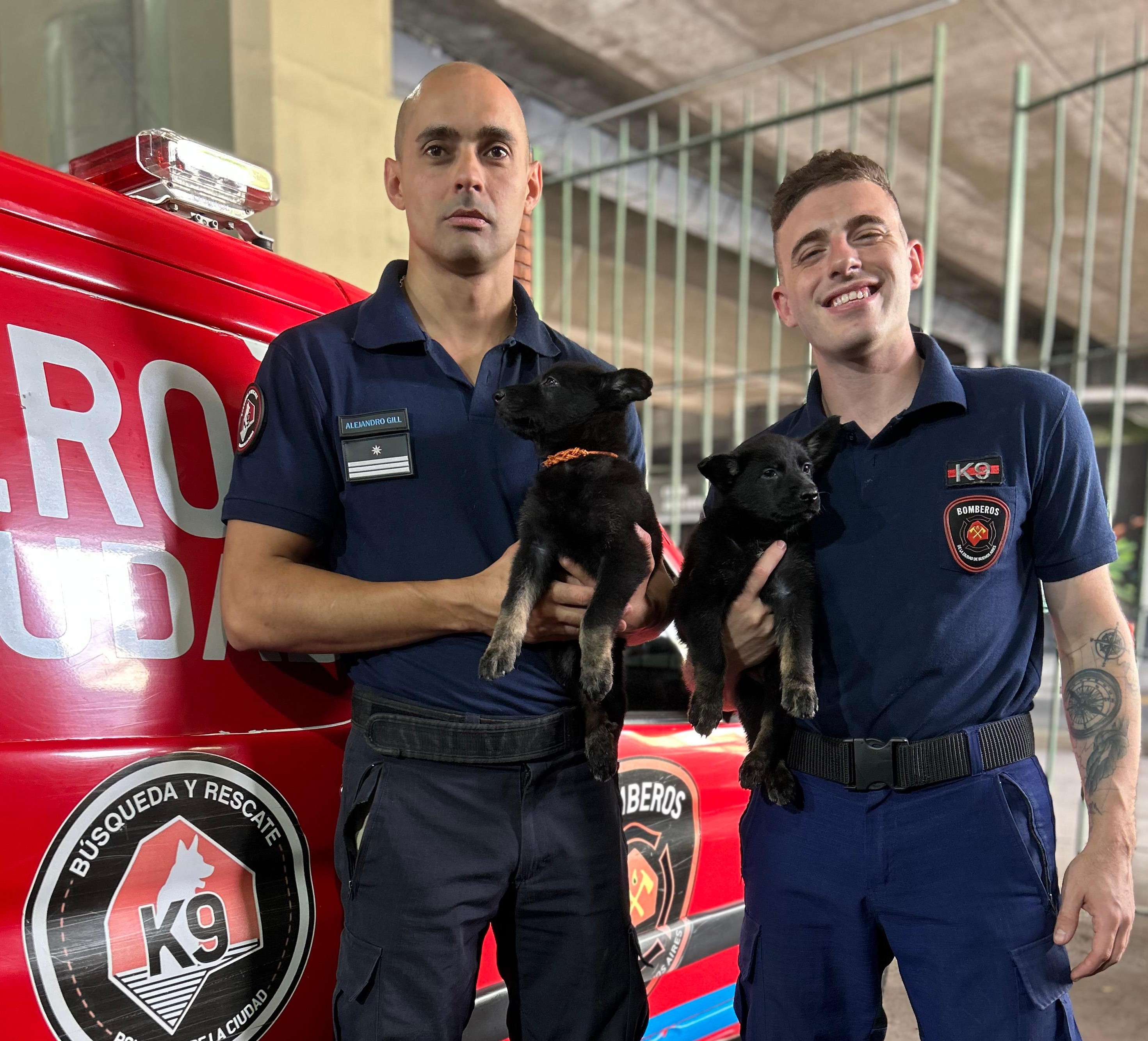  La Unidad de Búsqueda y Rescate K9 de los Bomberos de la Ciudad amplía su staff canino con una nueva especialidad