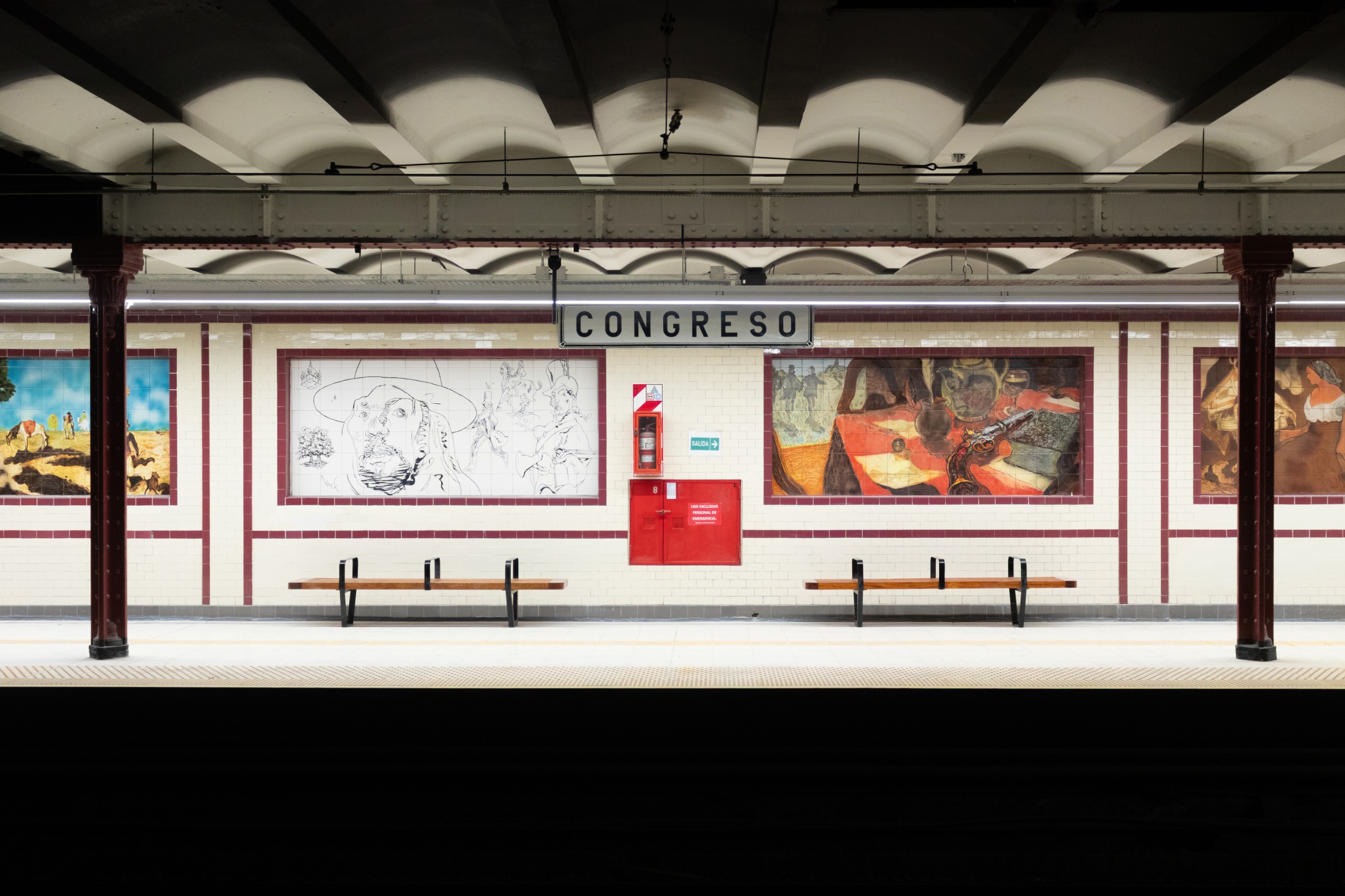 El lunes 16 reabre la estación Congreso tras las obras de renovación integral