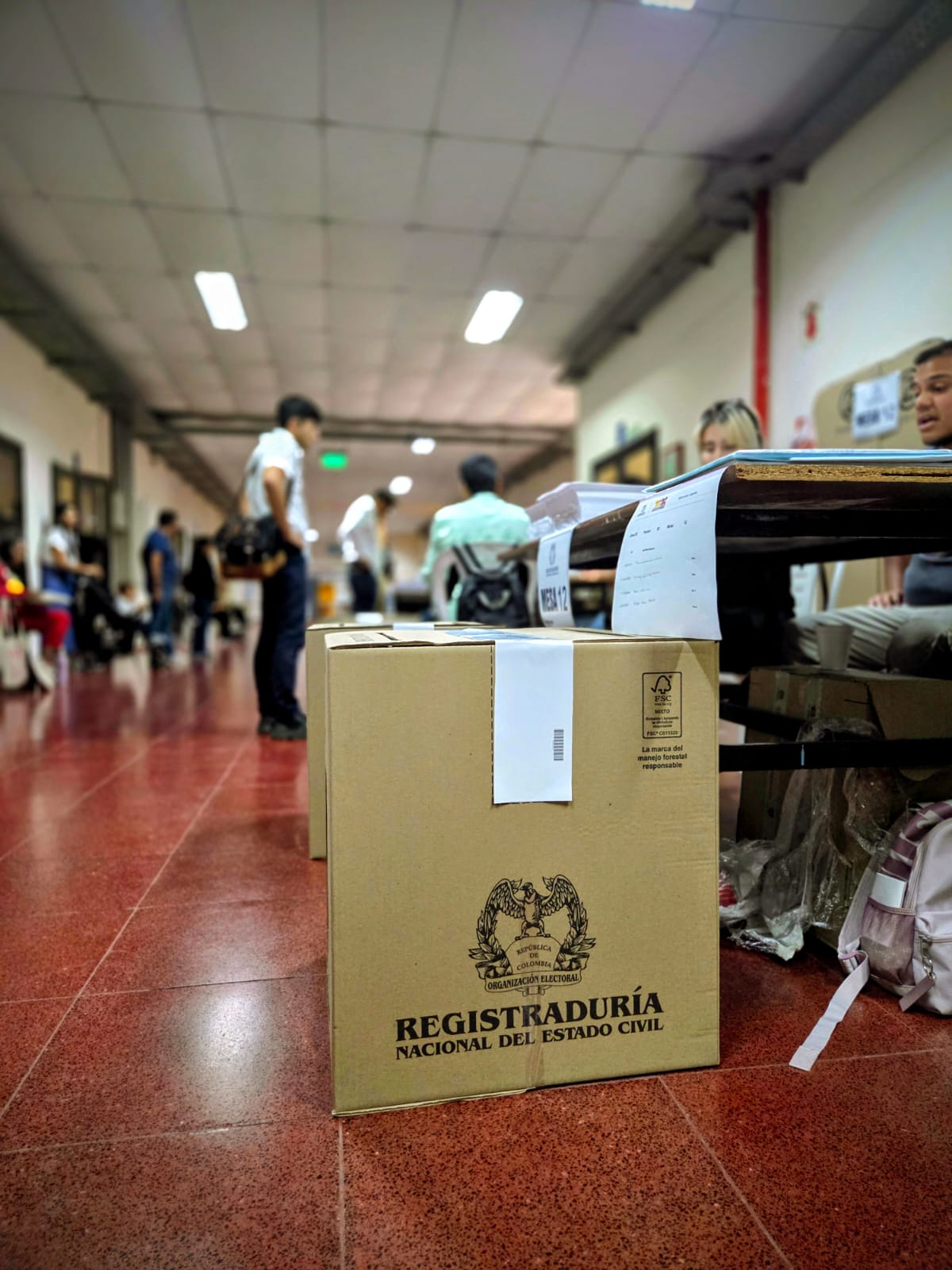 El Instituto de Gestión Electoral acompañó al Consulado de Colombia en Buenos Aires durante las elecciones legislativas