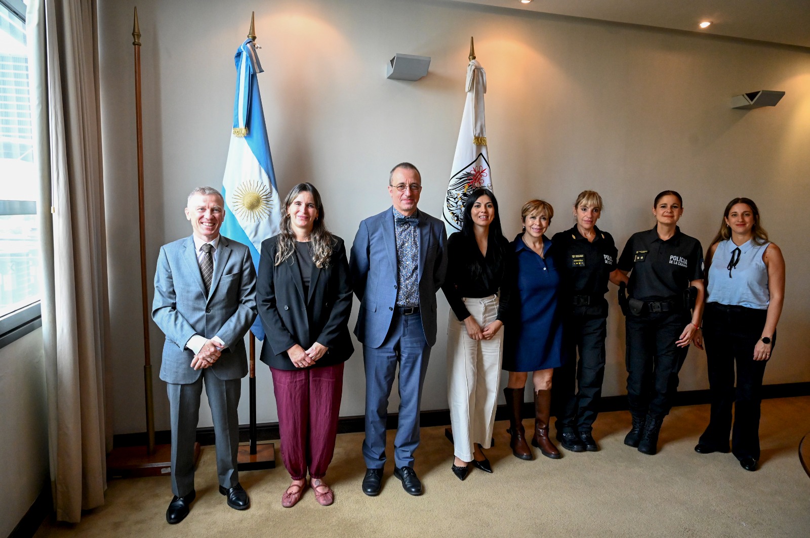 La Ciudad presentó al Consulado de Francia medios disponibles para víctimas de violencia de género 
