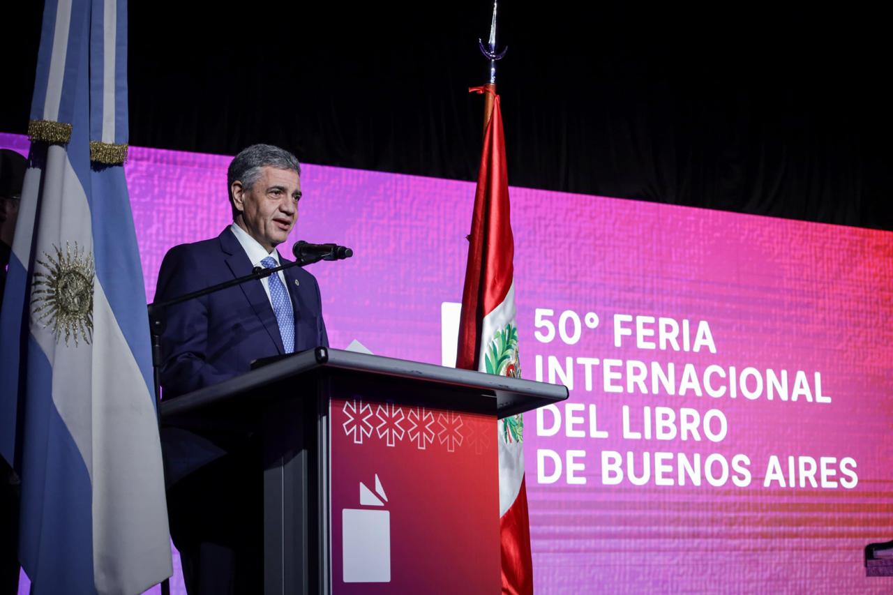 Jorge Macri inauguró la 50ª Feria del Libro: "La cultura es una inversión que siempre vamos a sostener"