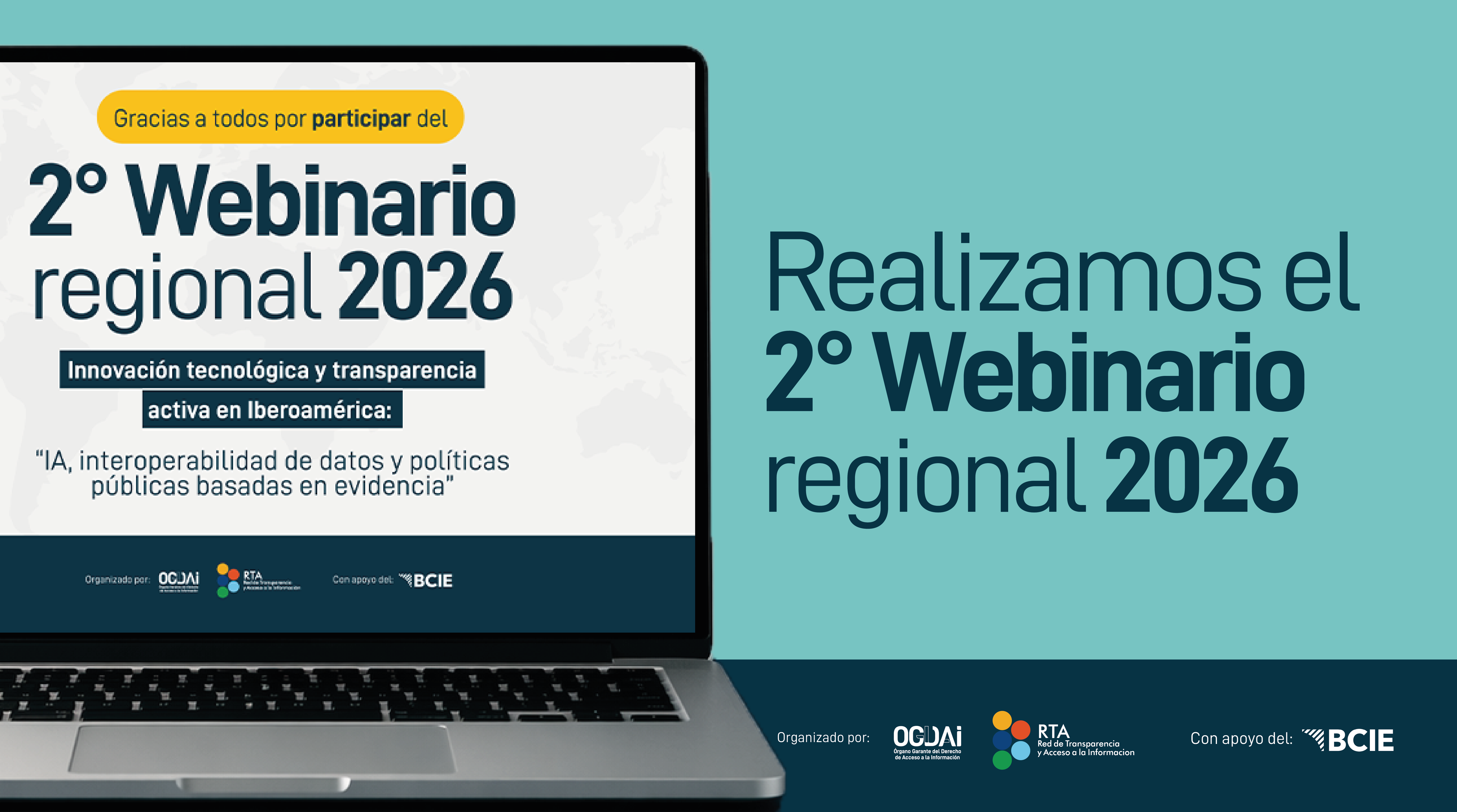 2do. Webinario regional del Ciclo 2026 de la RTA 