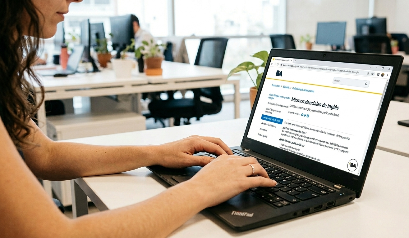 Ya podés certificar tu nivel de inglés con el aval oficial de la Ciudad de Buenos Aires