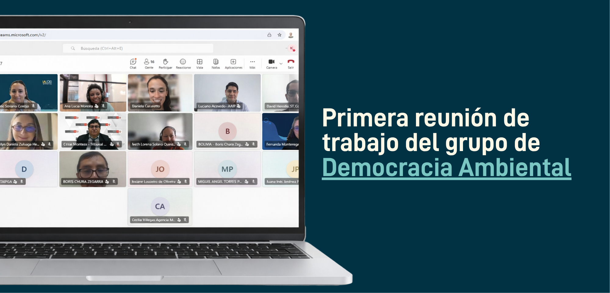 Primera Reunión del Grupo de Trabajo de Democracia Ambiental