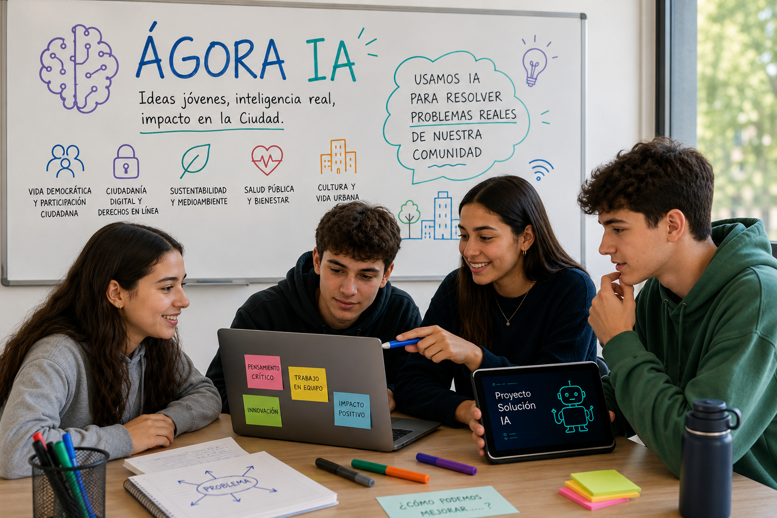 Ágora IA: un programa para que estudiantes porteños creen proyectos con inteligencia artificial para transformar la Ciudad