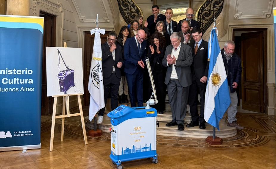 La Ciudad recibió nueva tecnología para la restauración de obras de arte