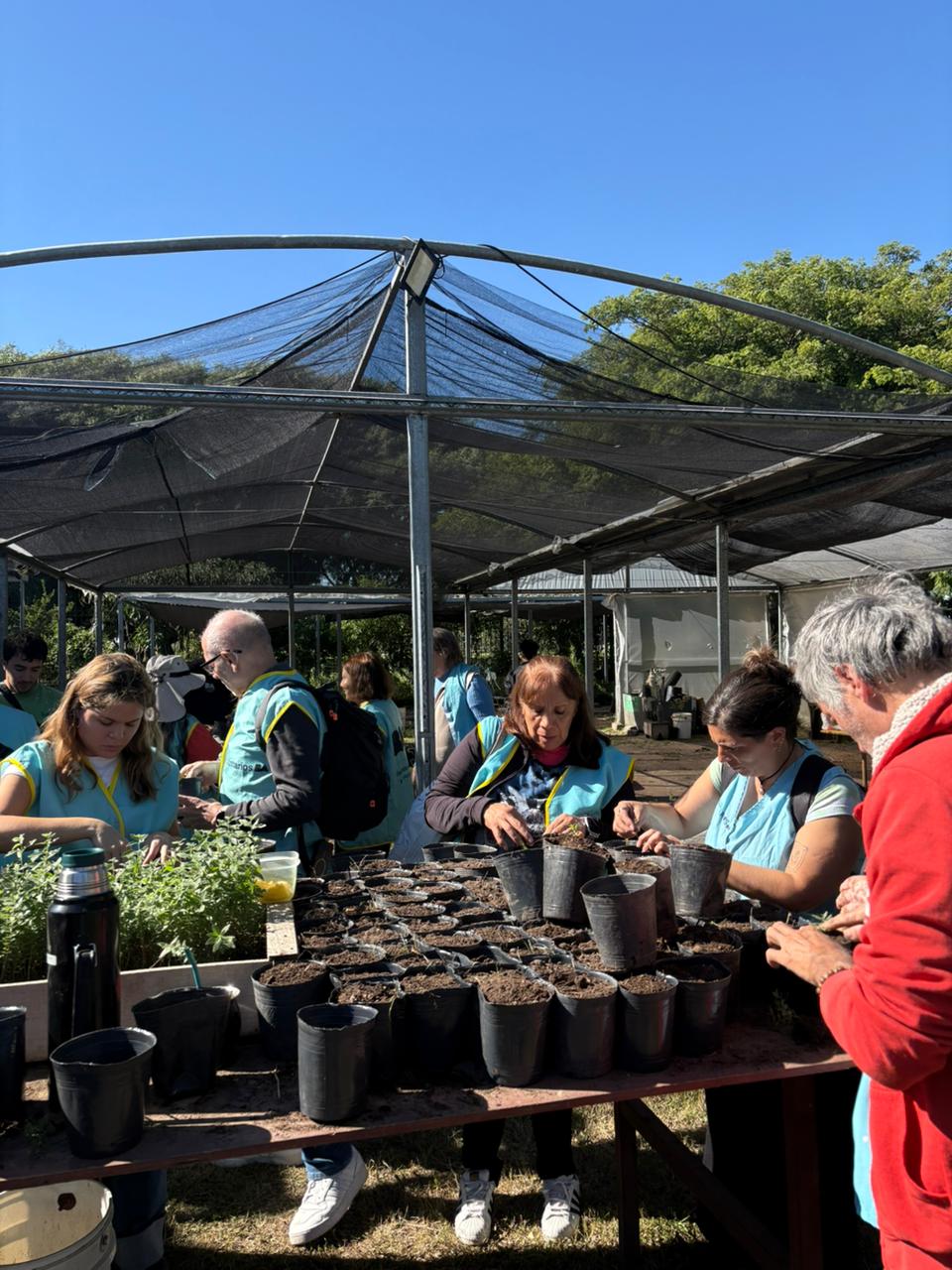 Voluntarios se capacitaron sobre el compostaje