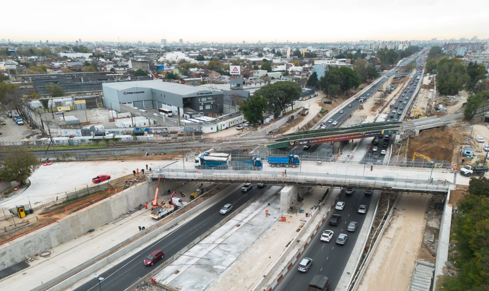 Martes y miércoles a la noche habrá cortes en Autopistas Urbanas por obras y trabajos de mantenimiento